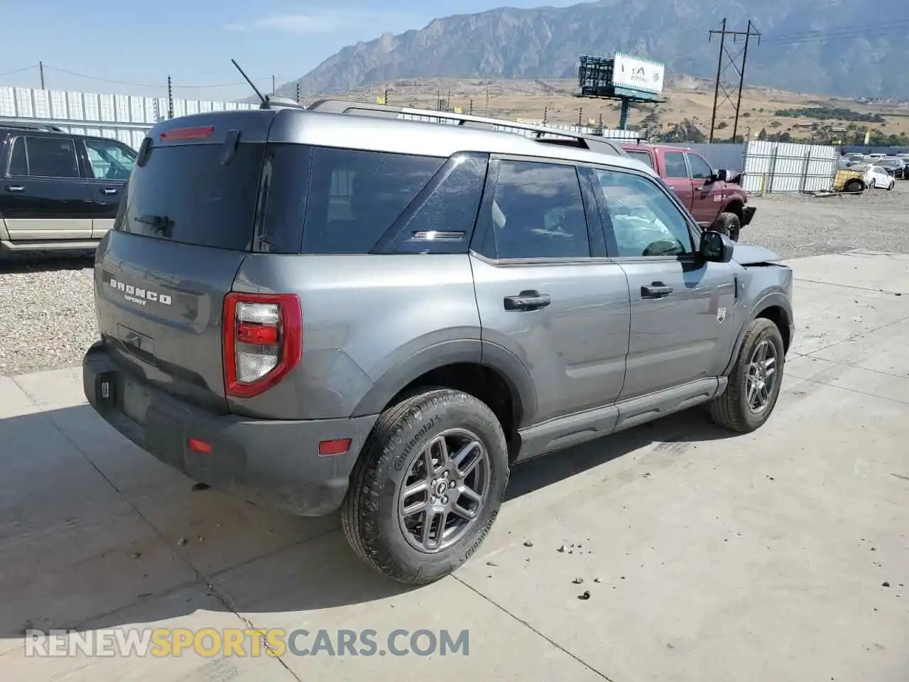 3 Photograph of a damaged car 3FMCR9BN5SRE22845 FORD BRONCO 2025