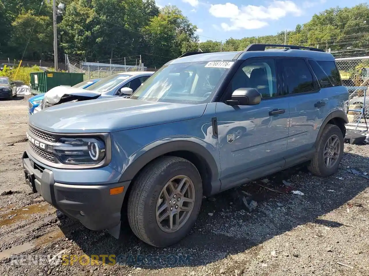 1 Photograph of a damaged car 3FMCR9BN5SRF06292 FORD BRONCO 2025