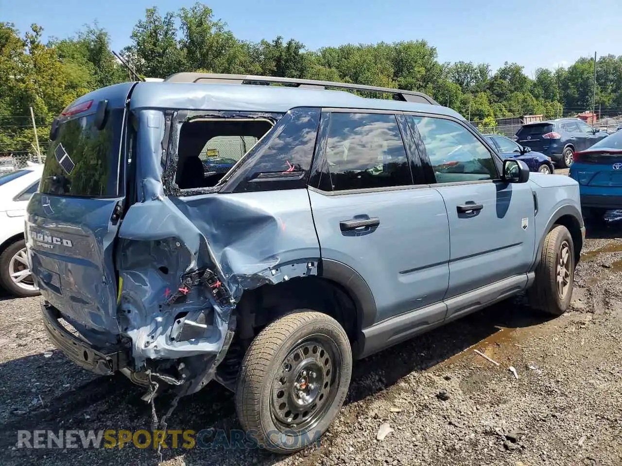 3 Photograph of a damaged car 3FMCR9BN5SRF06292 FORD BRONCO 2025