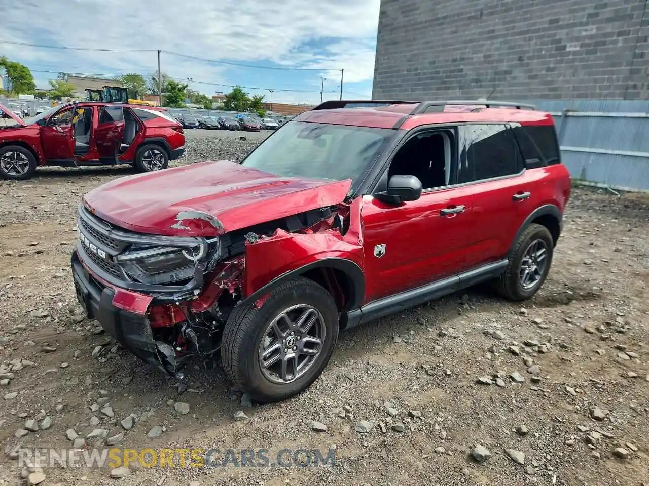 1 Photograph of a damaged car 3FMCR9BN5SRF08592 FORD BRONCO 2025