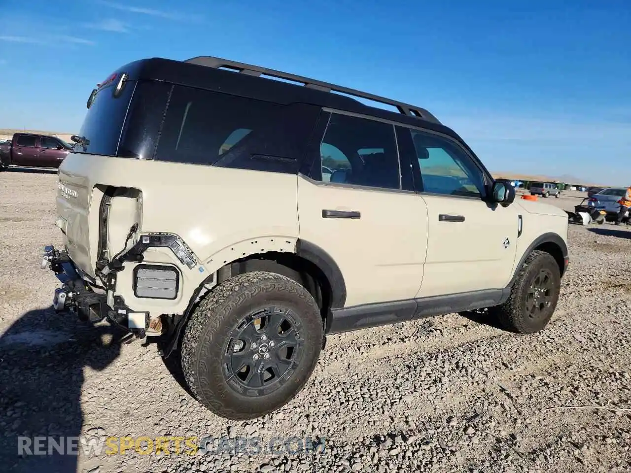 3 fotografías del automóvil dañado 3FMCR9CN6SRF35573 FORD BRONCO 2025