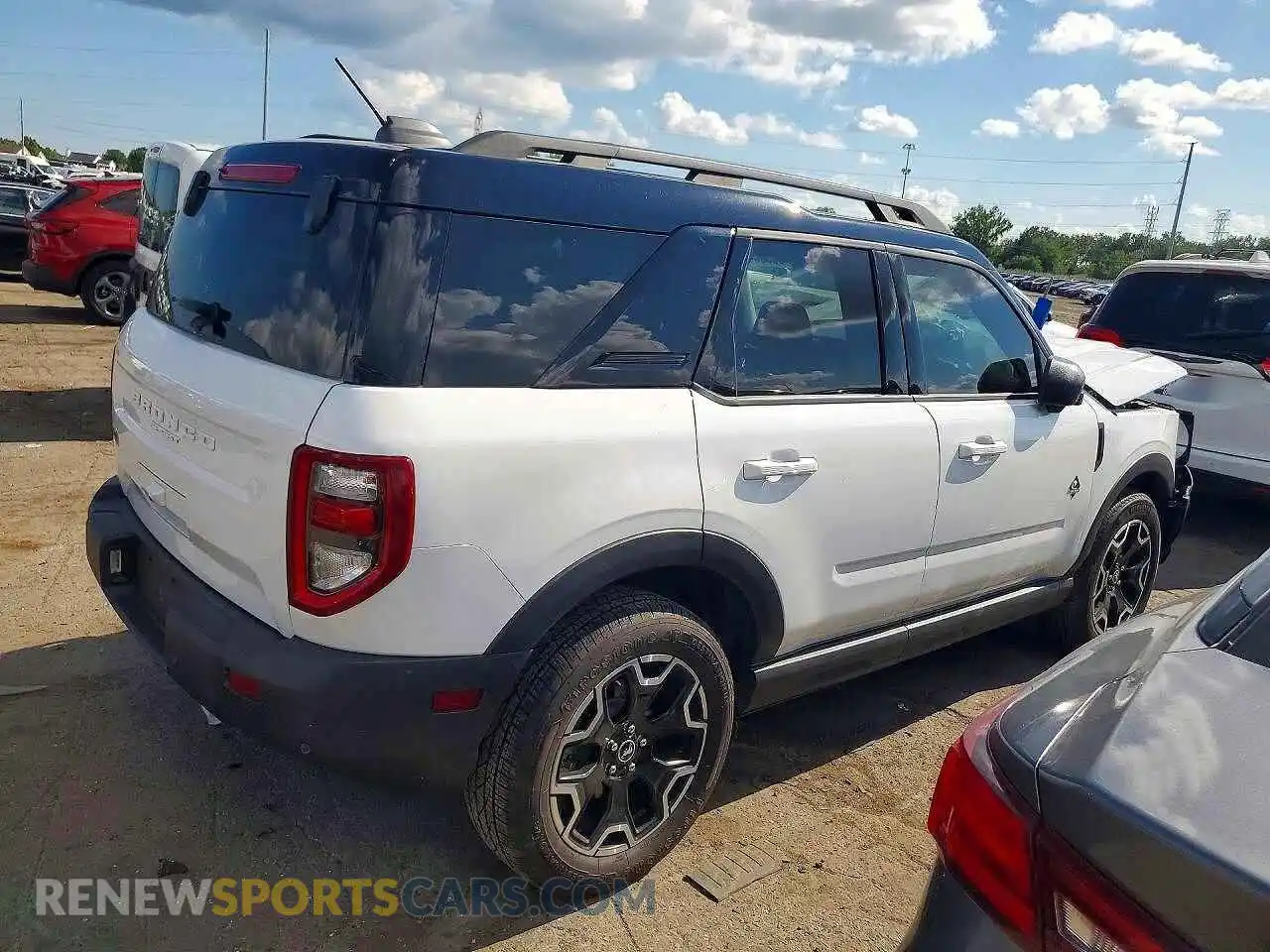 3 fotografías del automóvil dañado 3FMCR9CN7SRE70779 FORD BRONCO 2025