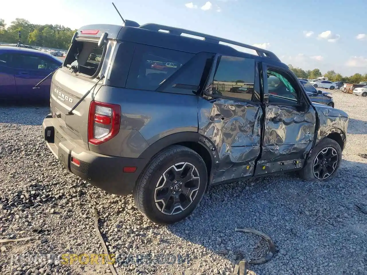 3 fotografías del automóvil dañado 3FMCR9CNXSRF26228 FORD BRONCO 2025