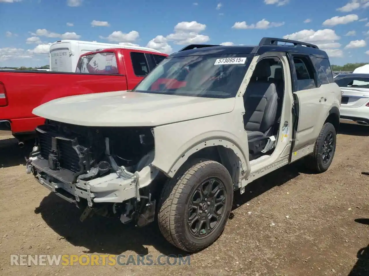 1 Photograph of a damaged car 3FMCR9DA2SRE10789 FORD BRONCO 2025