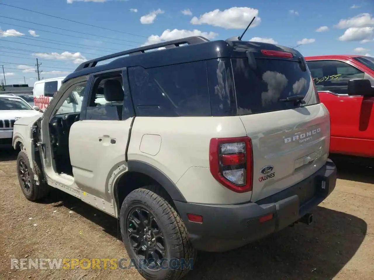 2 Photograph of a damaged car 3FMCR9DA2SRE10789 FORD BRONCO 2025