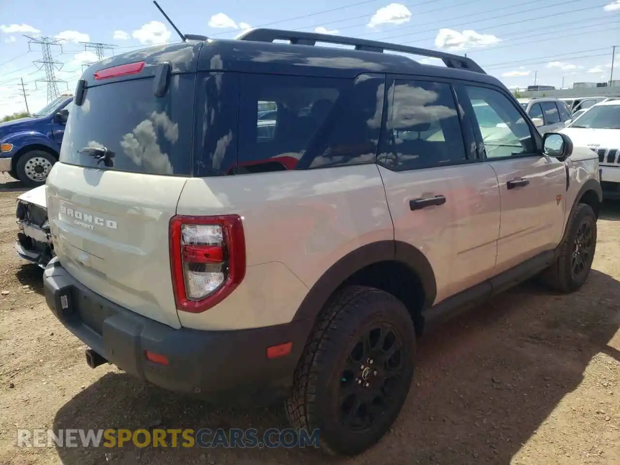 3 Photograph of a damaged car 3FMCR9DA2SRE10789 FORD BRONCO 2025