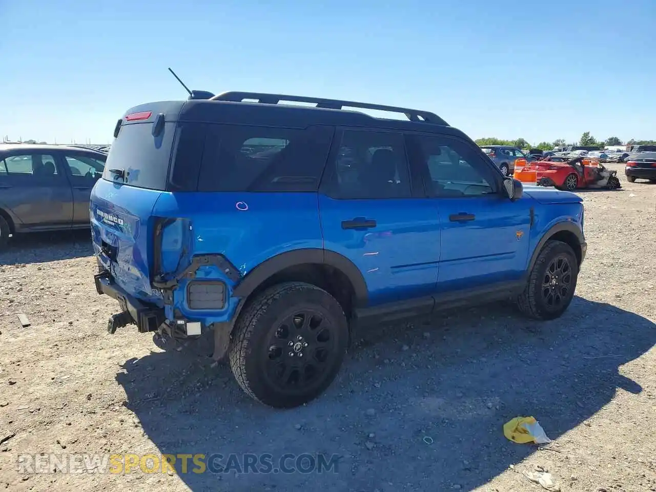 3 Photograph of a damaged car 3FMCR9DA5SRE14691 FORD BRONCO 2025