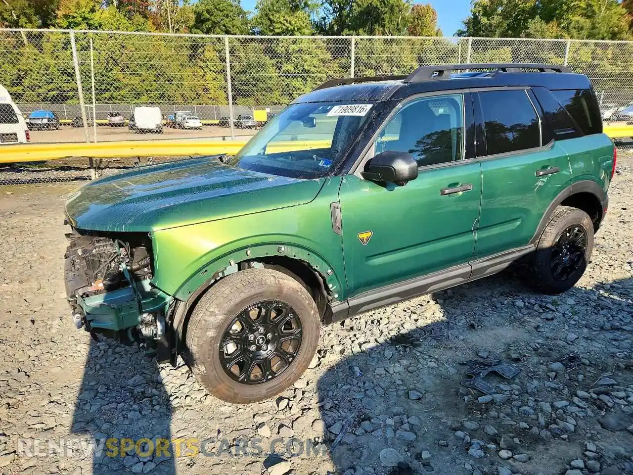 1 Photograph of a damaged car 3FMCR9DA6SRE83616 FORD BRONCO 2025