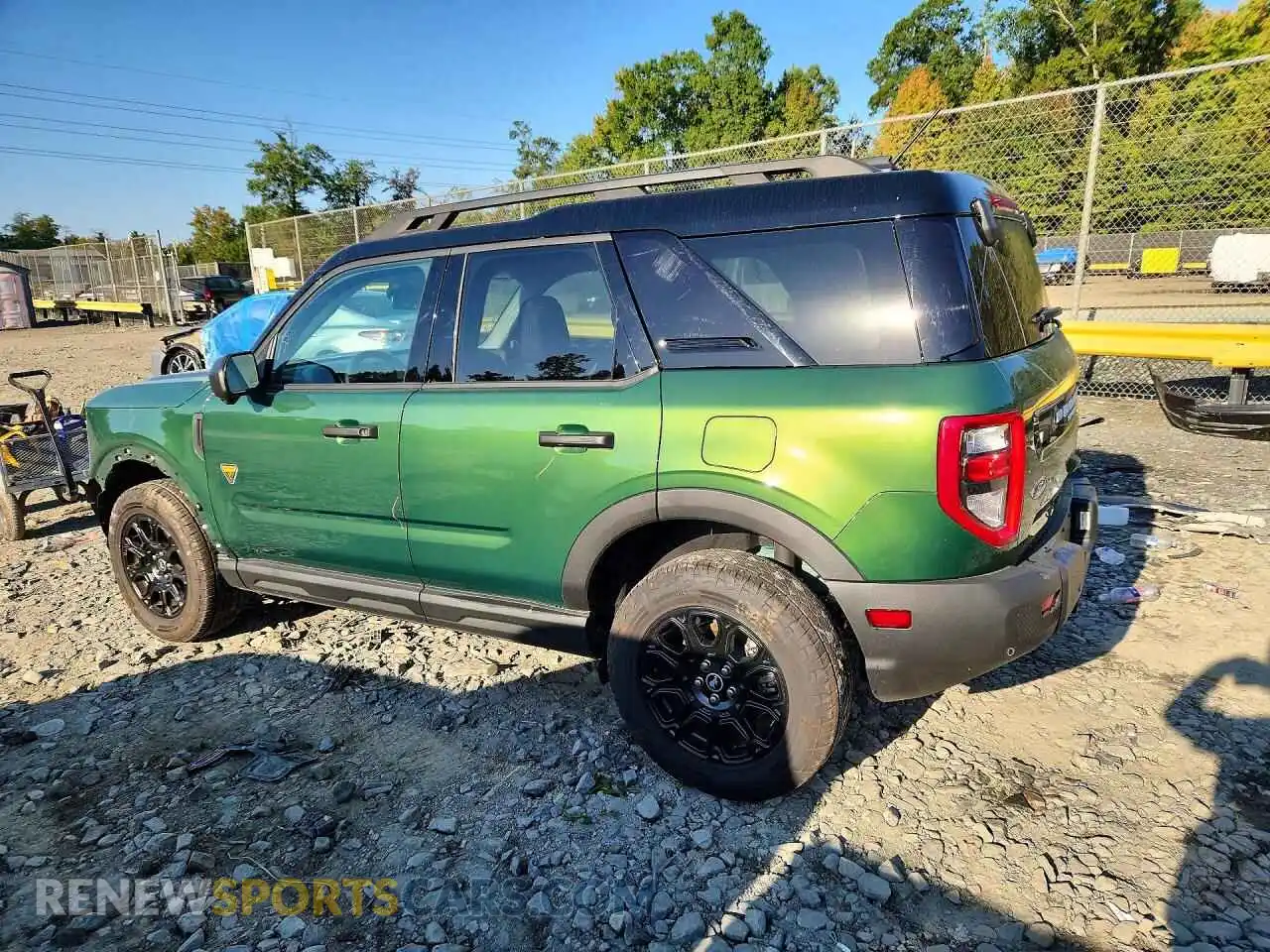 2 Photograph of a damaged car 3FMCR9DA6SRE83616 FORD BRONCO 2025
