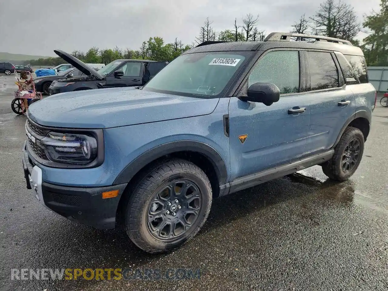 1 Photograph of a damaged car 3FMCR9DA9SRF74699 FORD BRONCO 2025