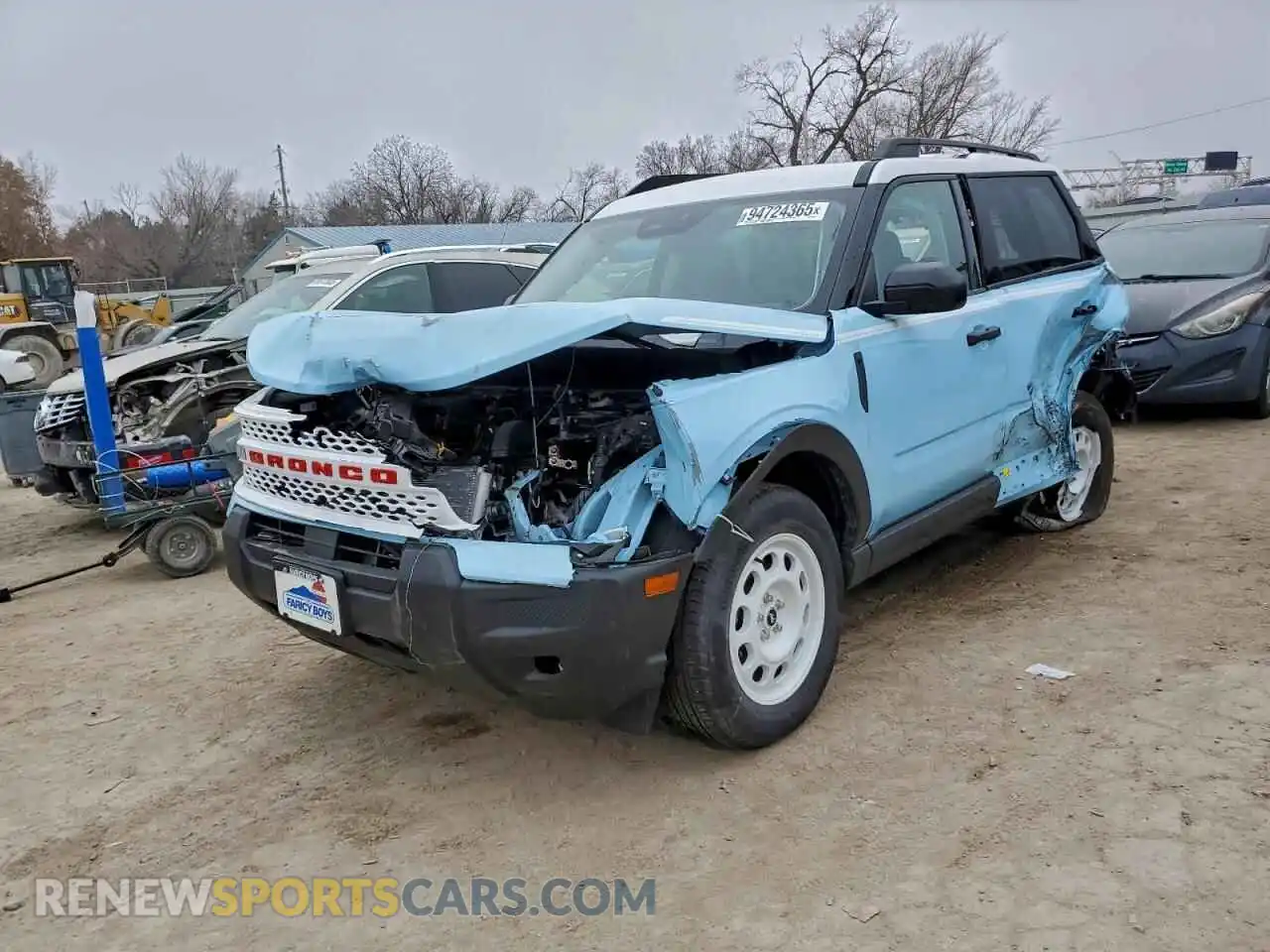 1 Photograph of a damaged car 3FMCR9GN2SRE41765 FORD BRONCO 2025