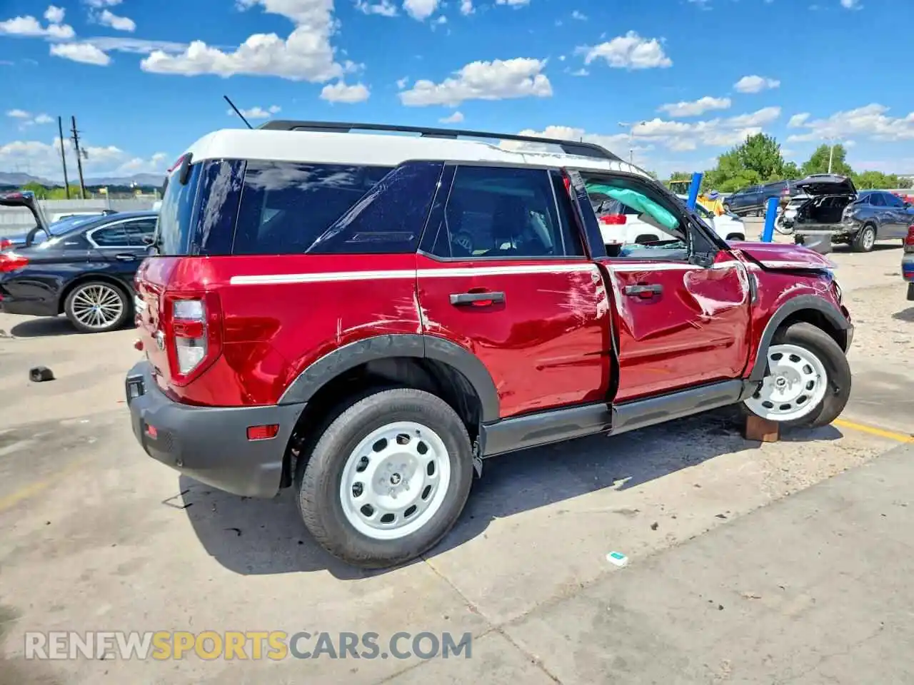 3 fotografías del automóvil dañado 3FMCR9GN8SRE42385 FORD BRONCO 2025