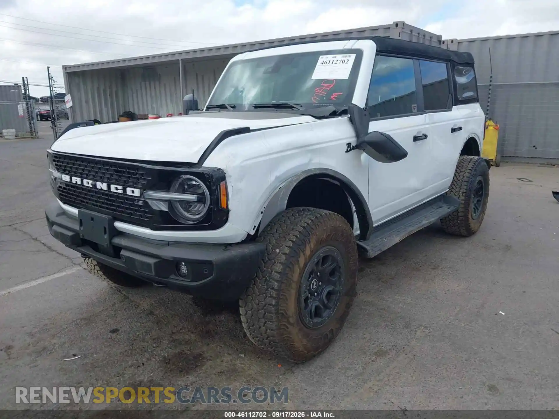 2 Photograph of a damaged car 1FMEE8BP8TLA67119 FORD BRONCO 2026