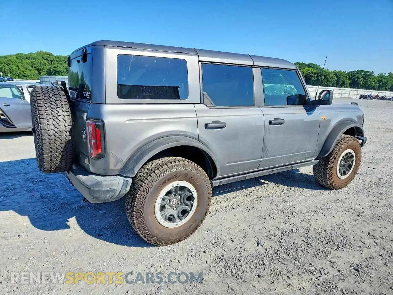 3 Photograph of a damaged car 1FMEE9BP7TLA78442 FORD BRONCO 2026