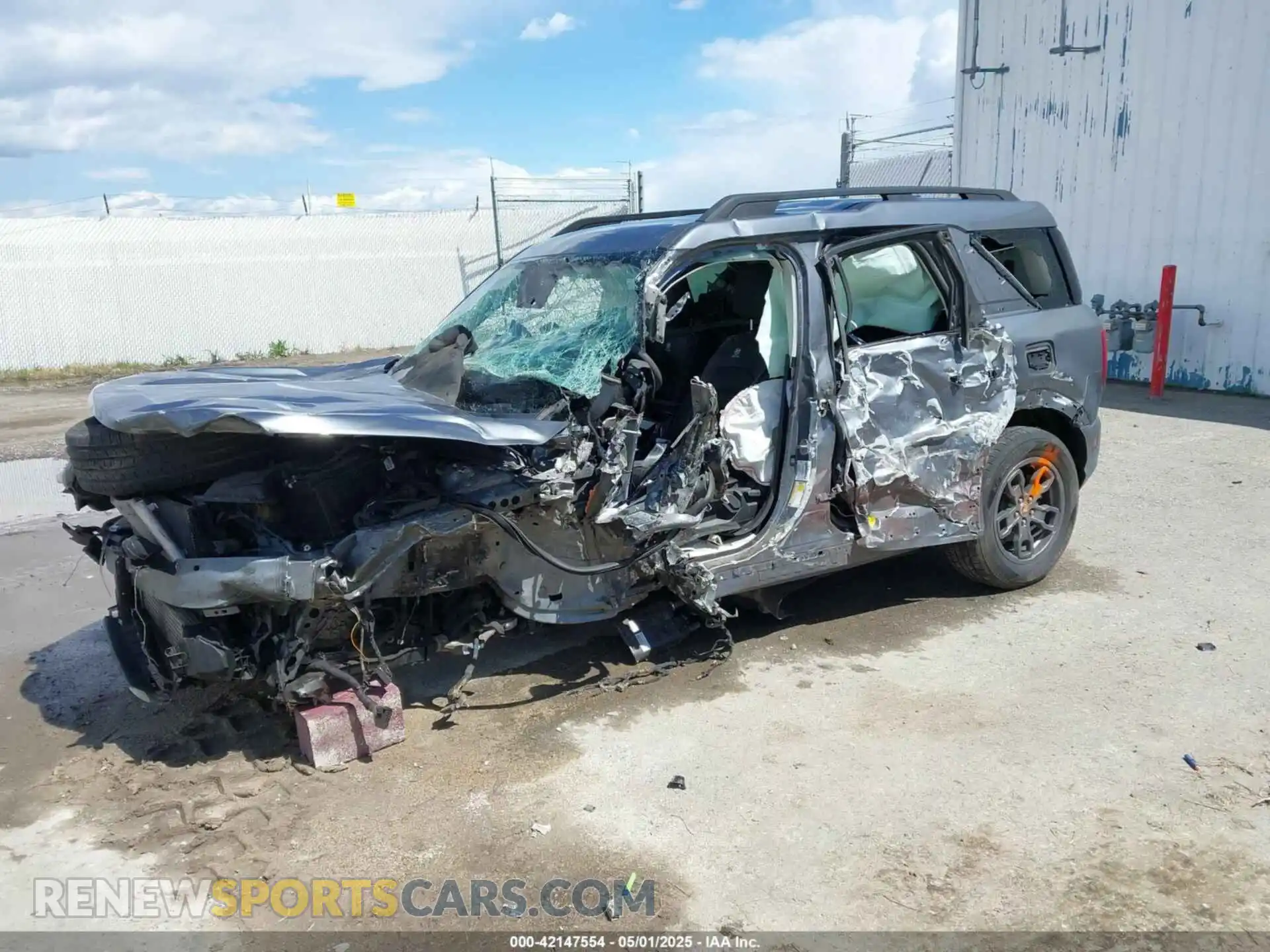 2 Photograph of a damaged car 3FMCR9B68MRA18255 FORD BRONCO SPORT 2021