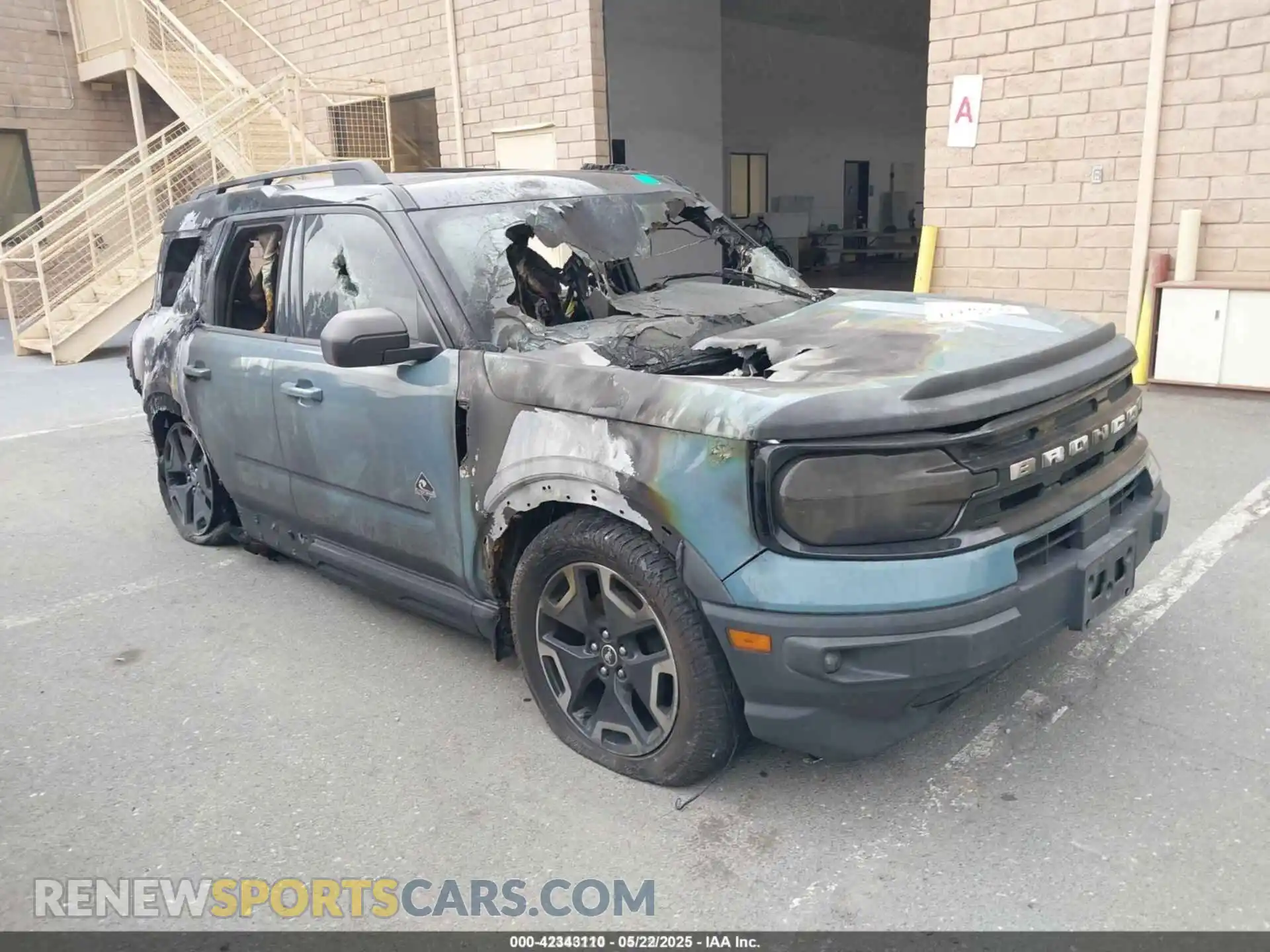 1 Photograph of a damaged car 3FMCR9C6XMRA03187 FORD BRONCO SPORT 2021