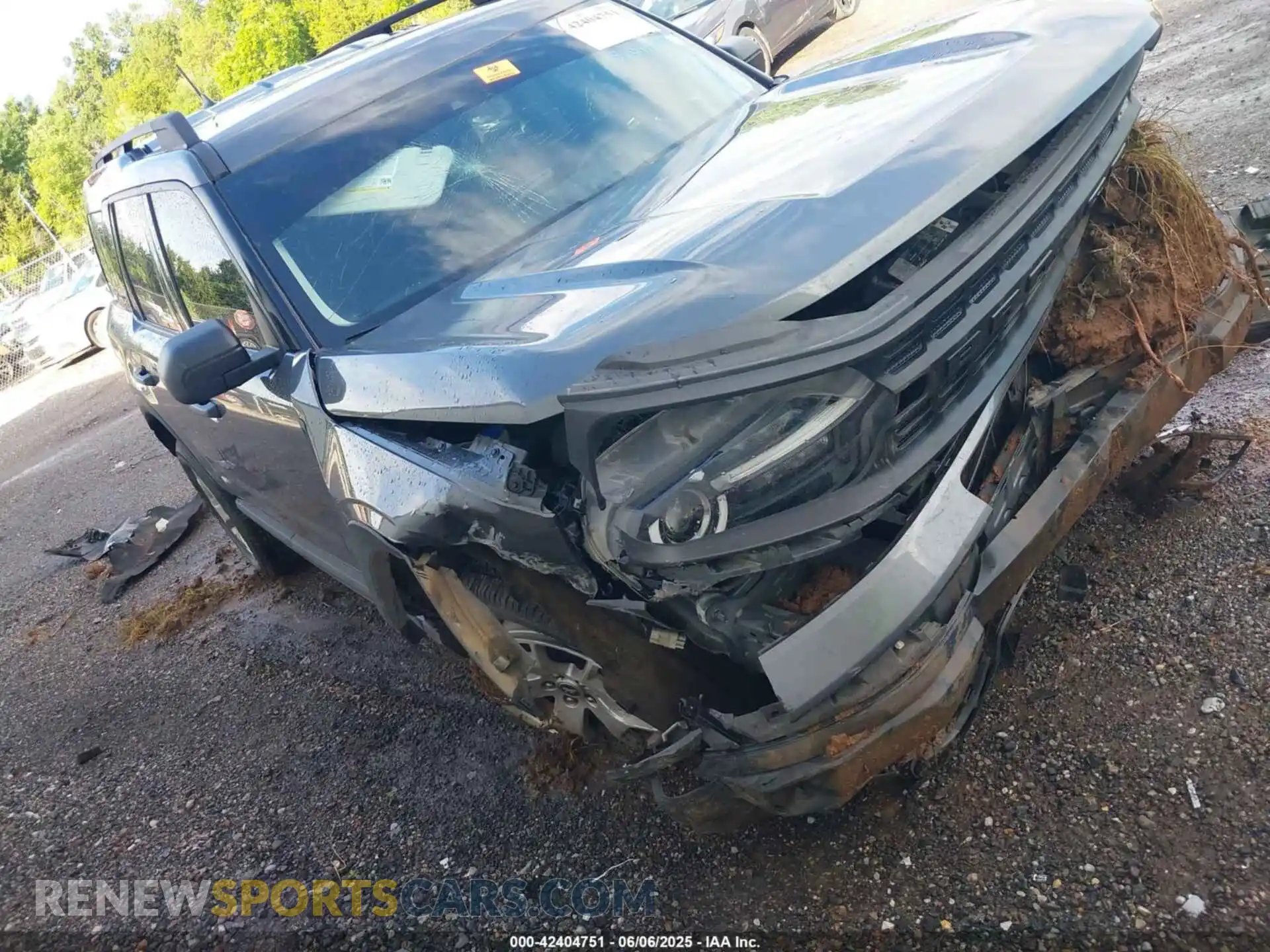 1 Photograph of a damaged car 3FMCR9A6XNRD65511 FORD BRONCO SPORT 2022
