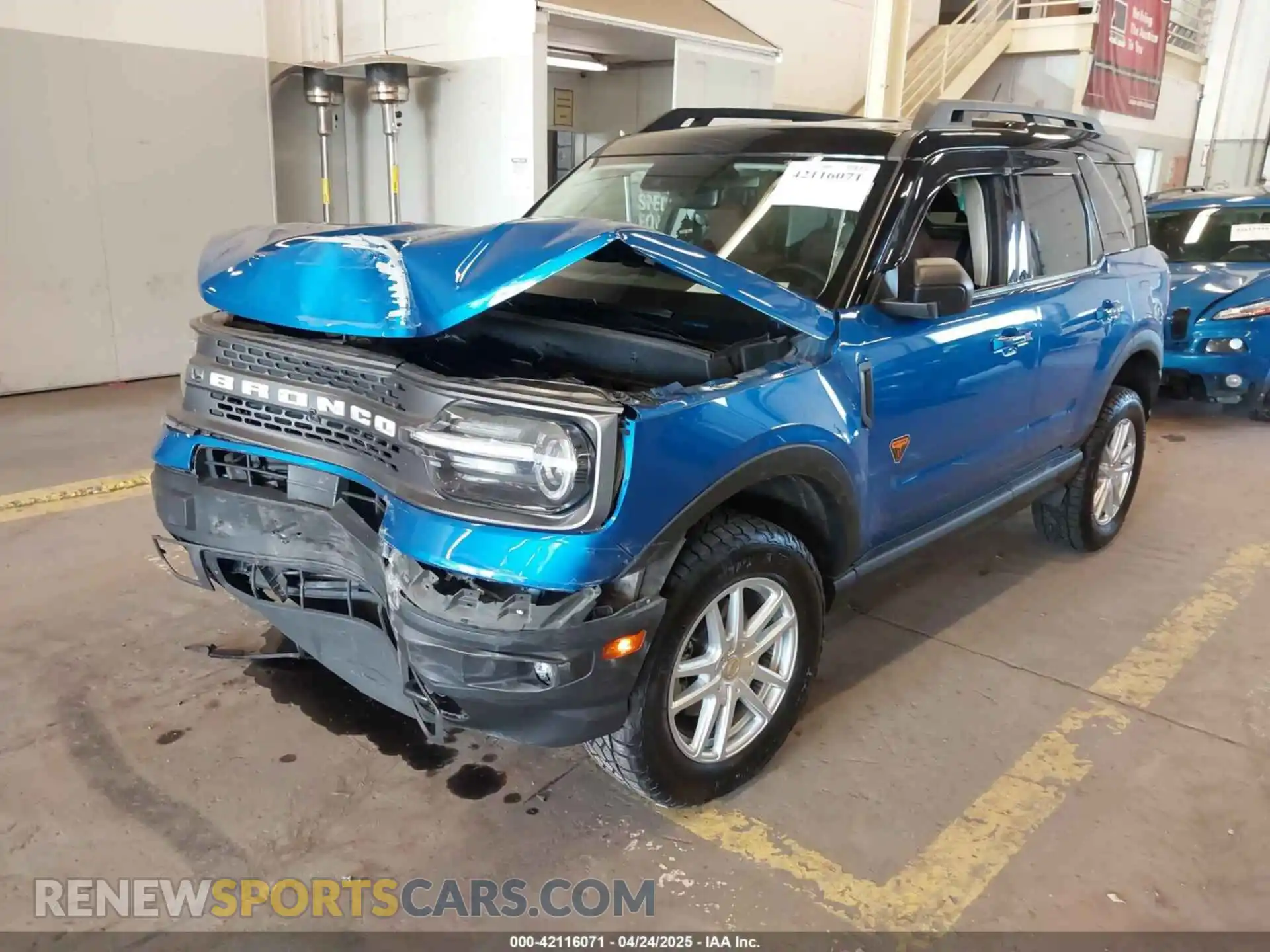 2 Фотография поврежденного автомобиля 3FMCR9D97NRD61924 FORD BRONCO SPORT 2022