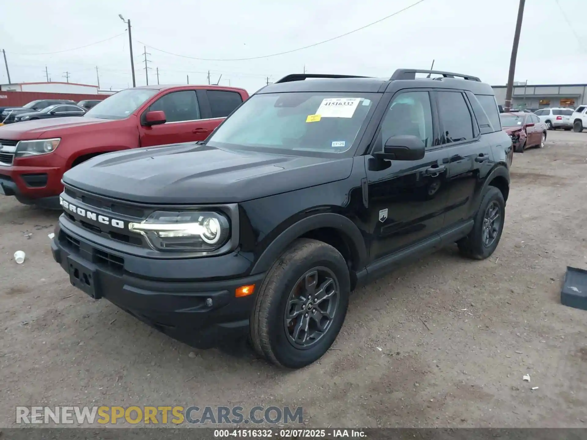 2 Фотография поврежденного автомобиля 3FMCR9B65PRD36080 FORD BRONCO SPORT 2023