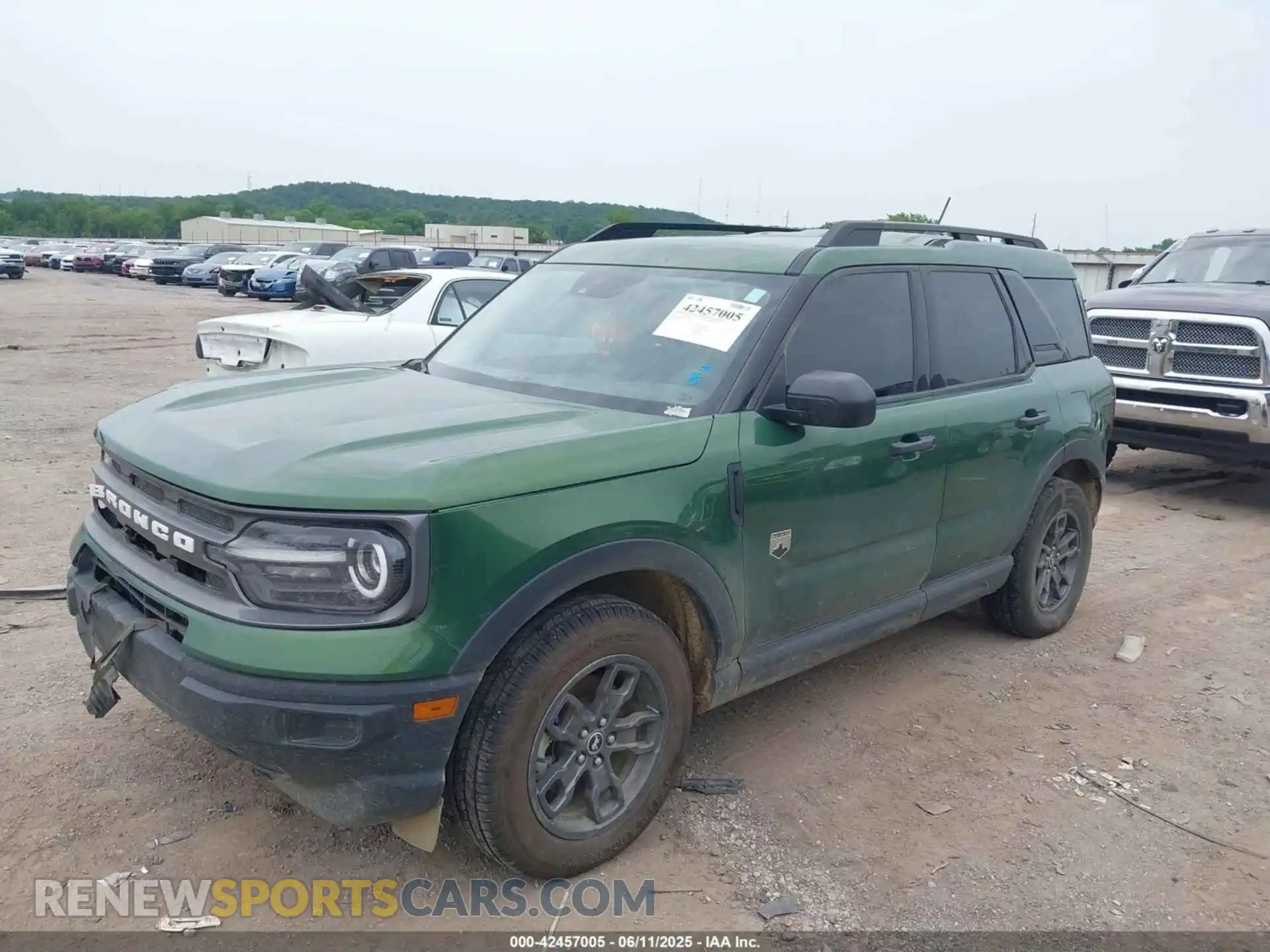 2 Фотография поврежденного автомобиля 3FMCR9B66PRD97874 FORD BRONCO SPORT 2023