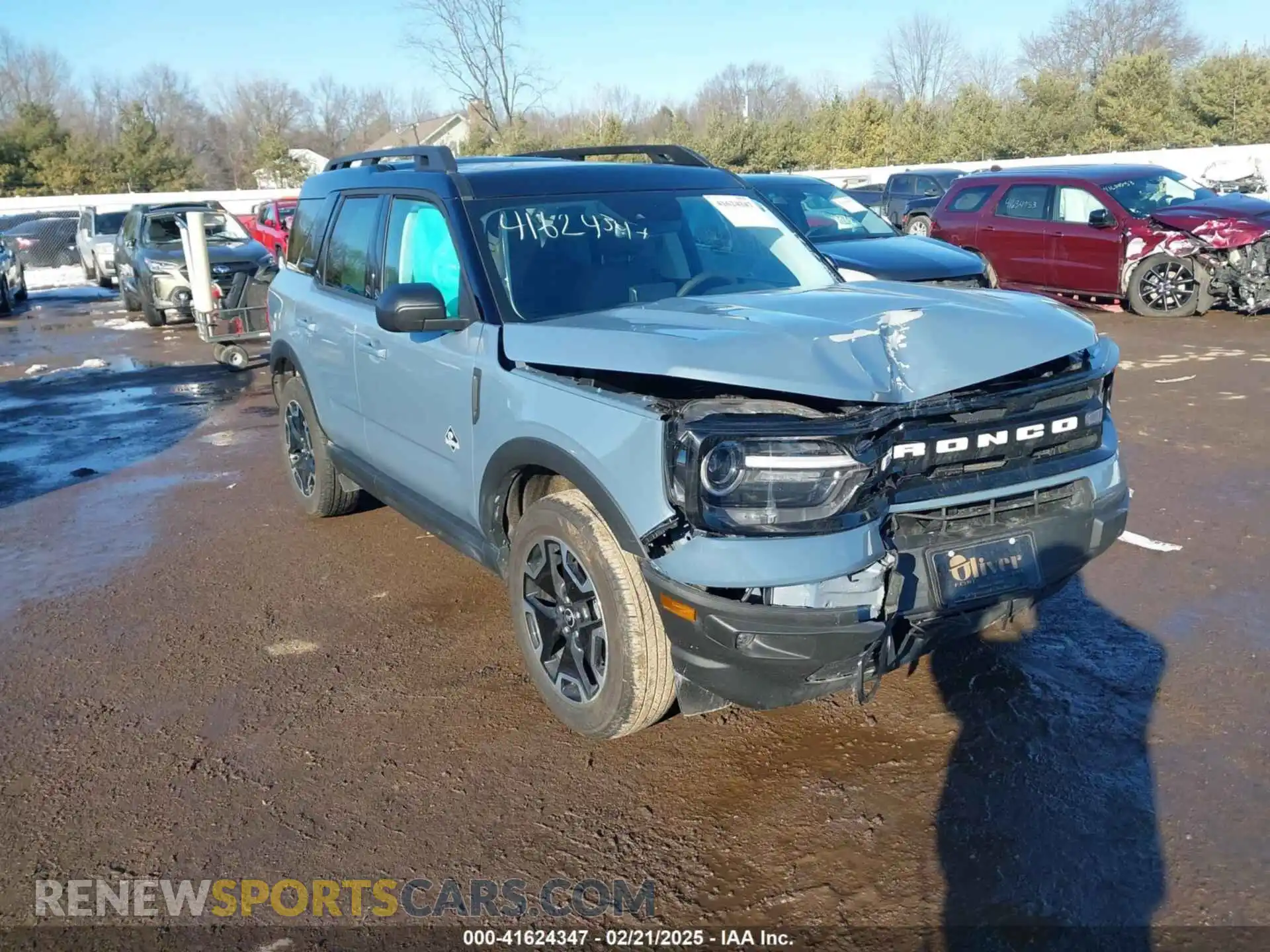 1 fotografías del automóvil dañado 3FMCR9C67RRE16157 FORD BRONCO SPORT 2024