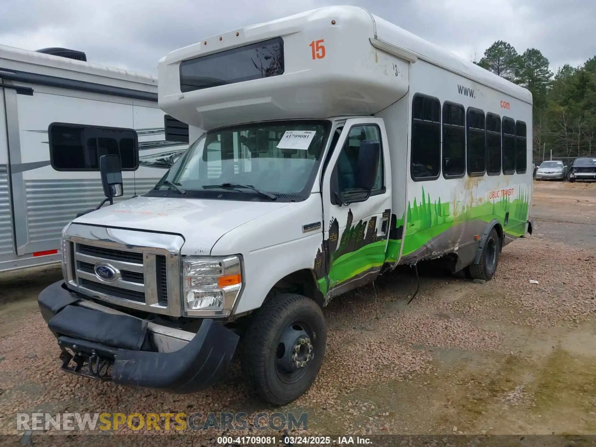 2 Photograph of a damaged car 1FDEE3FS7KDC59562 FORD E-350 CUTAWAY 2019