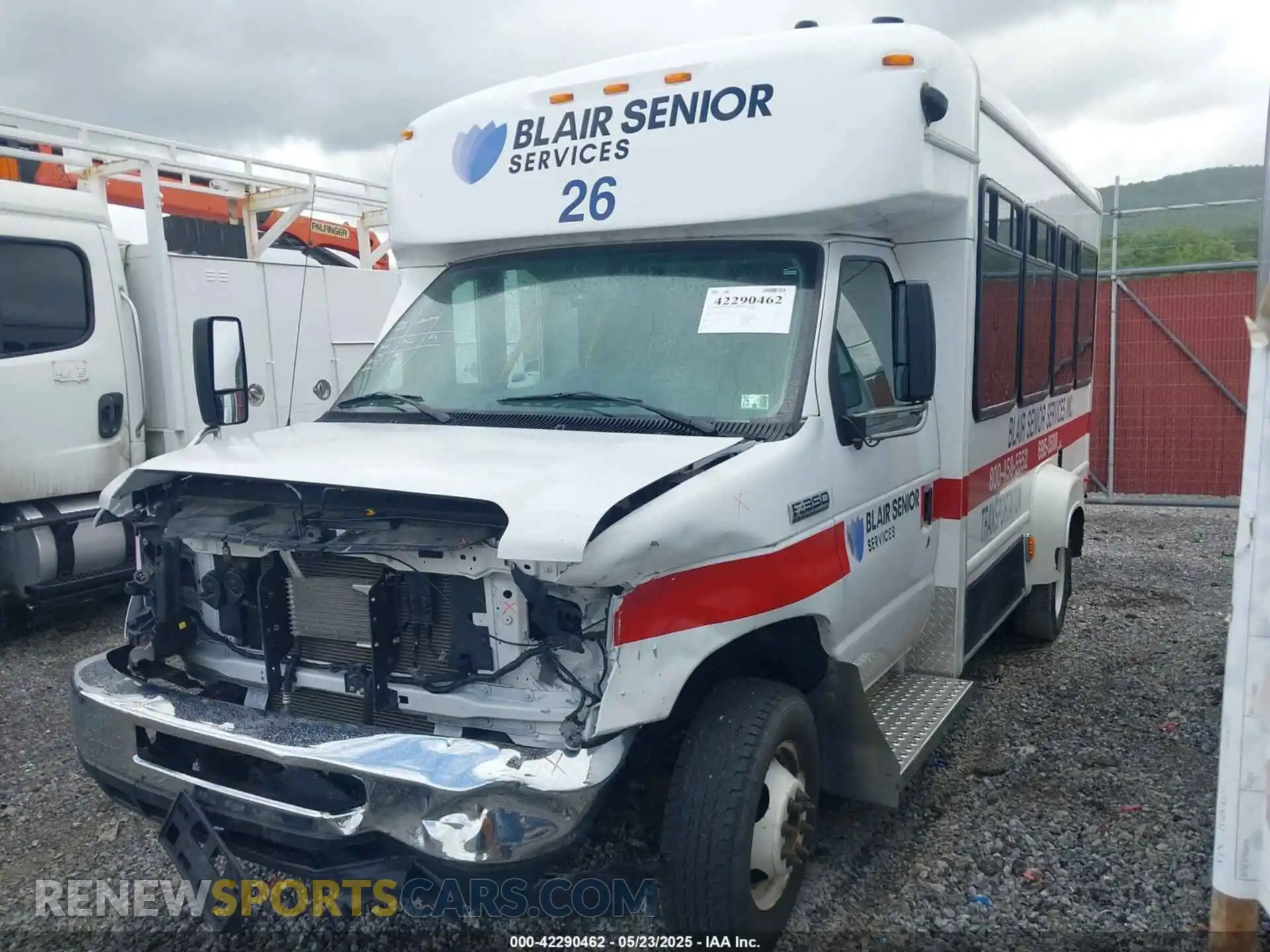2 Photograph of a damaged car 1FDEE3FSXKDC43811 FORD E-350 CUTAWAY 2019