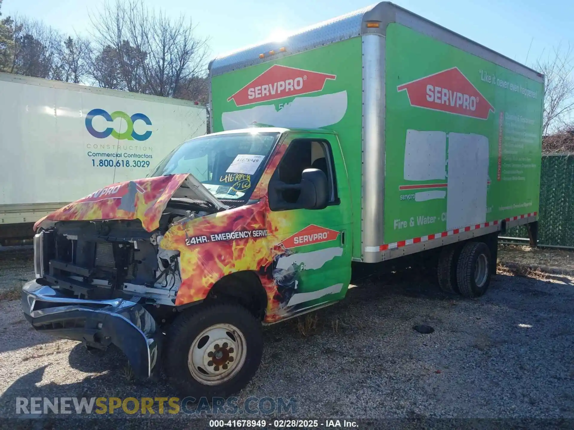 2 Photograph of a damaged car 1FDWE3F6XKDC16924 FORD E-350 CUTAWAY 2019