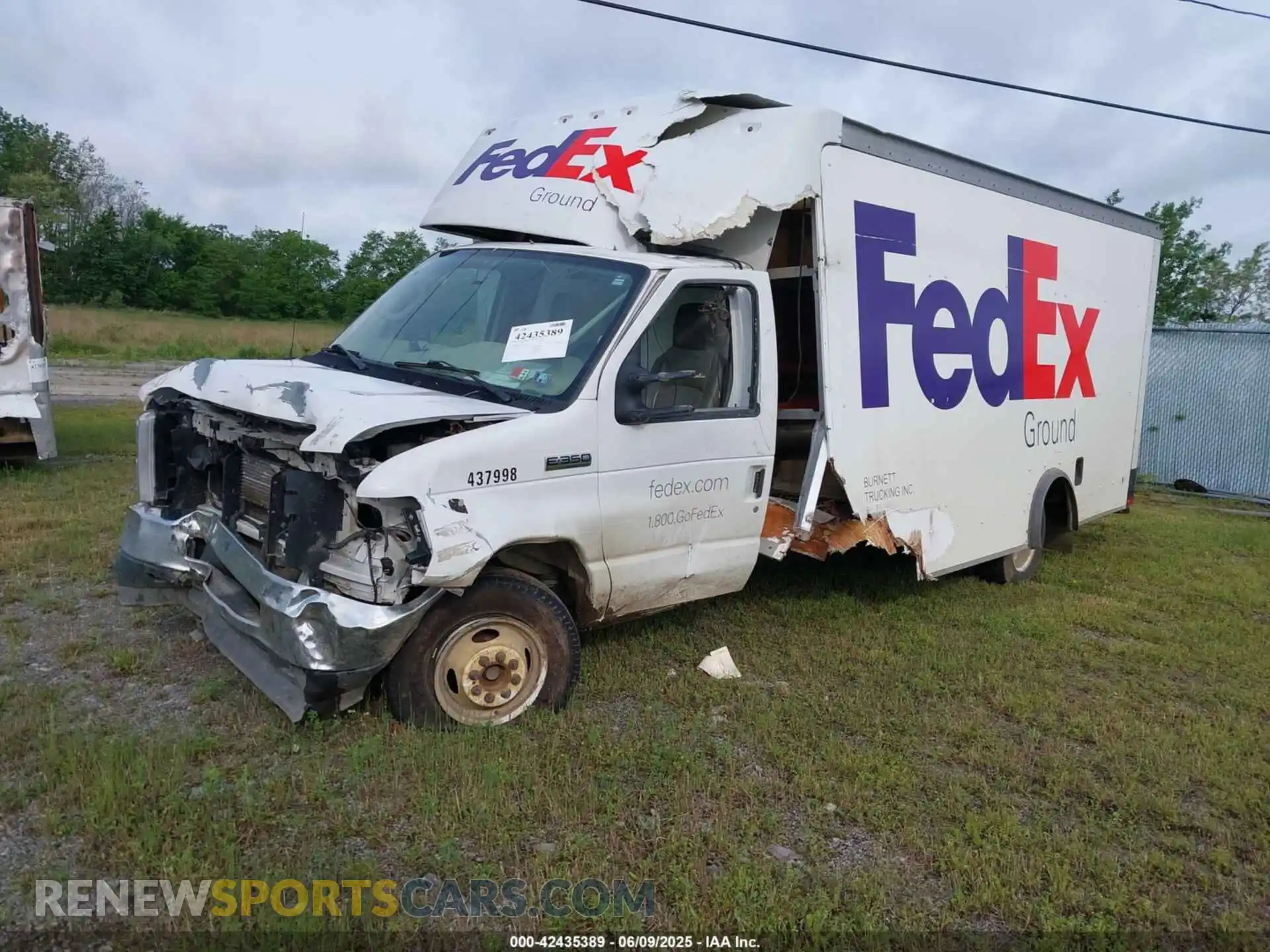 2 Photograph of a damaged car 1FDWE3FK0MDC22621 FORD E-350 CUTAWAY 2021