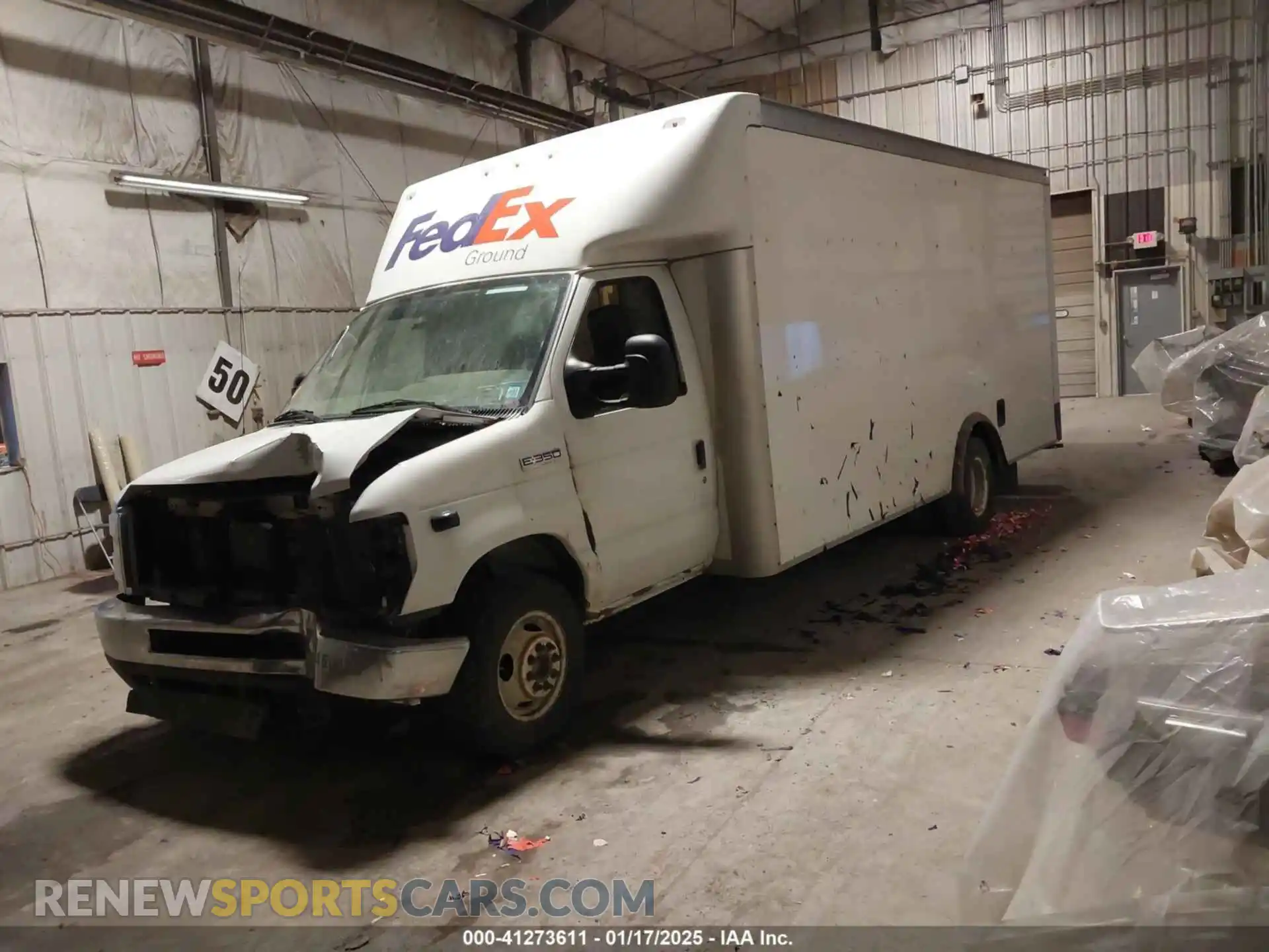 2 Photograph of a damaged car 1FDWE3FK4MDC30608 FORD E-350 CUTAWAY 2021