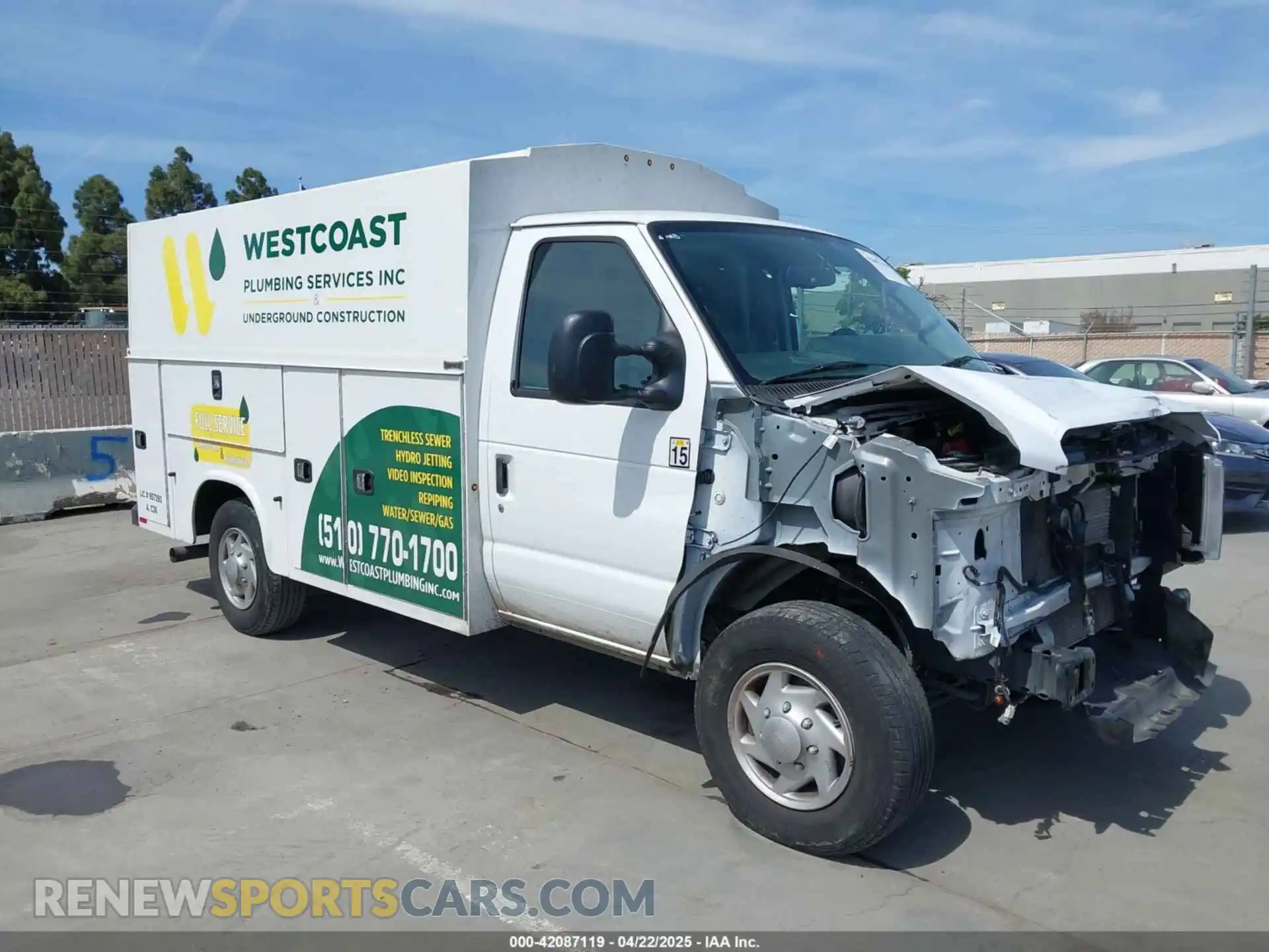 1 Photograph of a damaged car 1FDWE3FN9RDD01089 FORD E-350 CUTAWAY 2024
