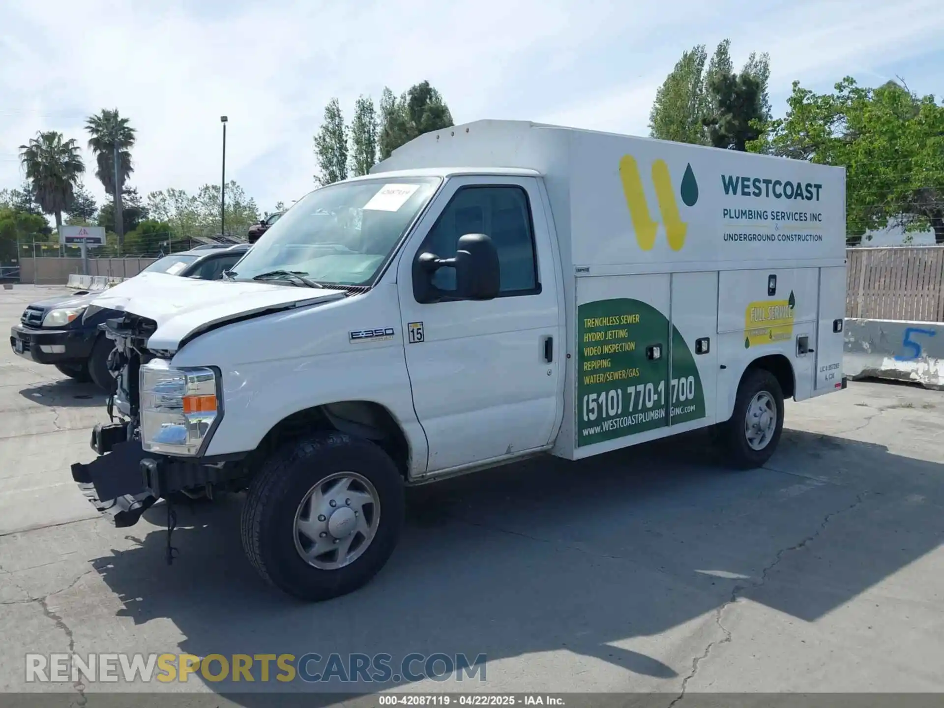 2 Photograph of a damaged car 1FDWE3FN9RDD01089 FORD E-350 CUTAWAY 2024