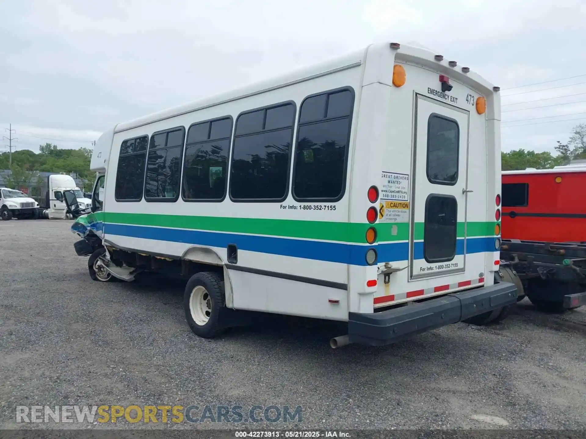3 Photograph of a damaged car 1FDFE4FS5KDC35755 FORD E-450 CUTAWAY 2019