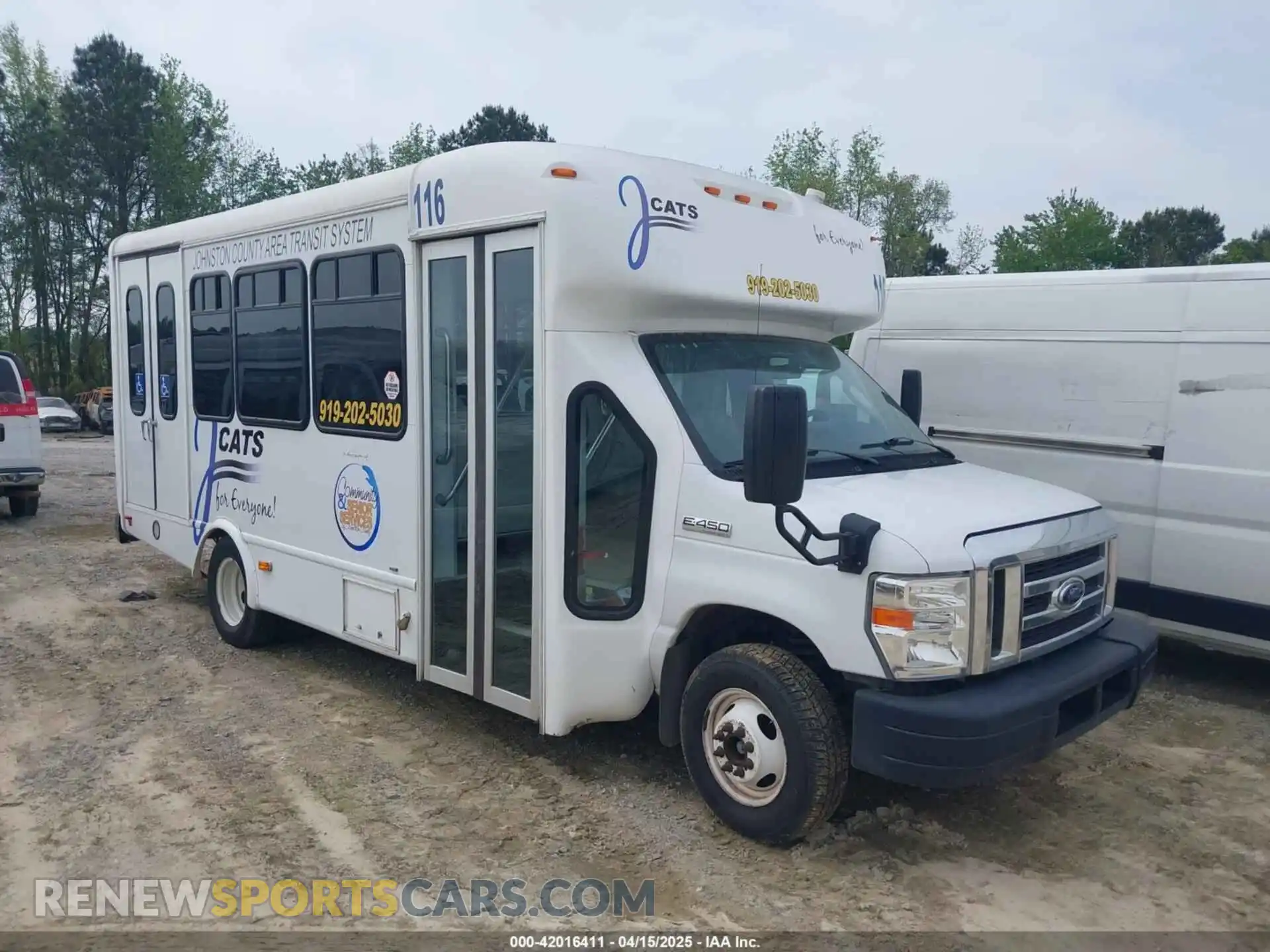 1 Photograph of a damaged car 1FDFE4FS9KDC17341 FORD E-450 CUTAWAY 2019