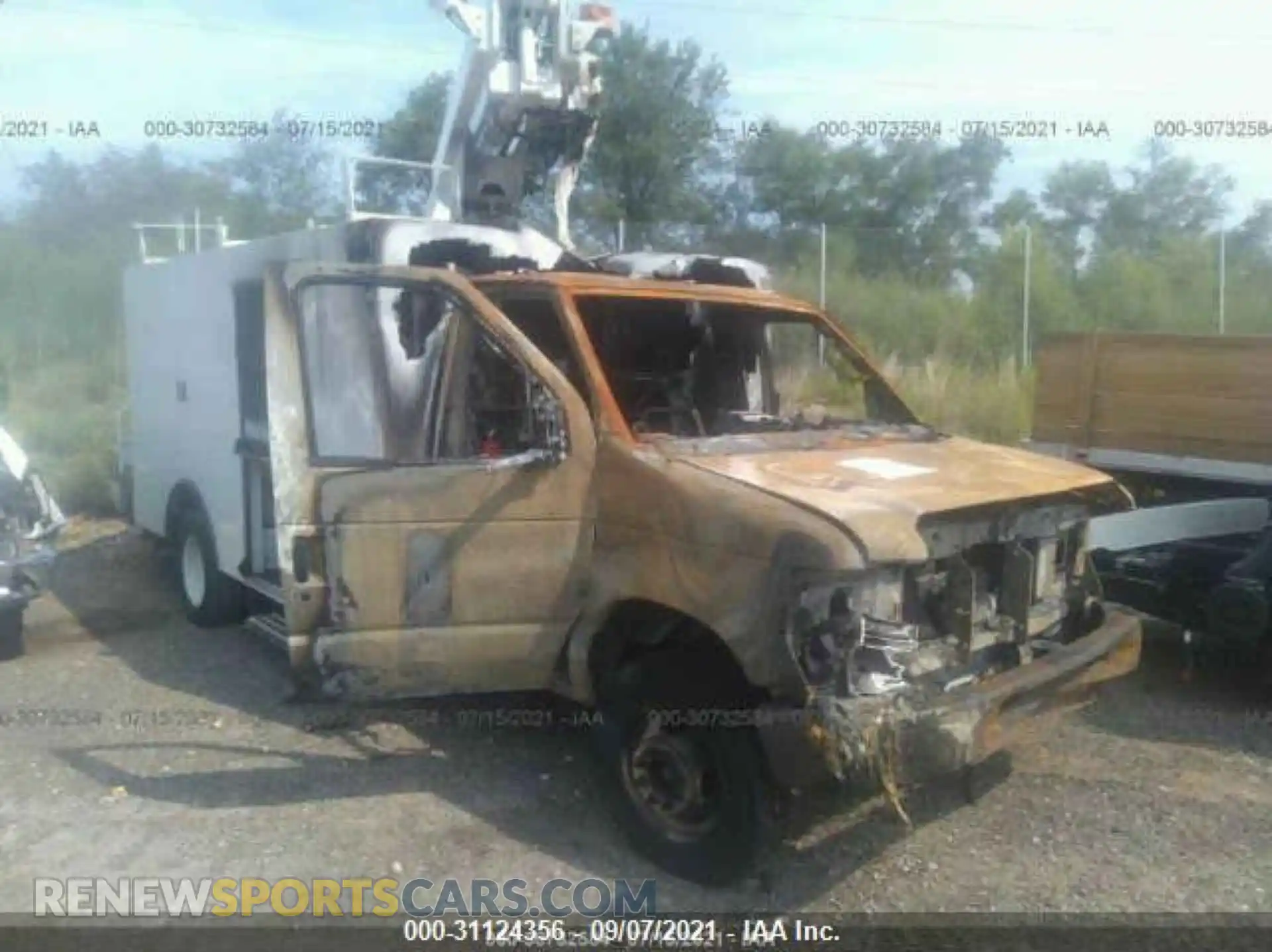 1 Photograph of a damaged car 1FDXE4FN1MDC07341 FORD E-450 CUTAWAY 2021