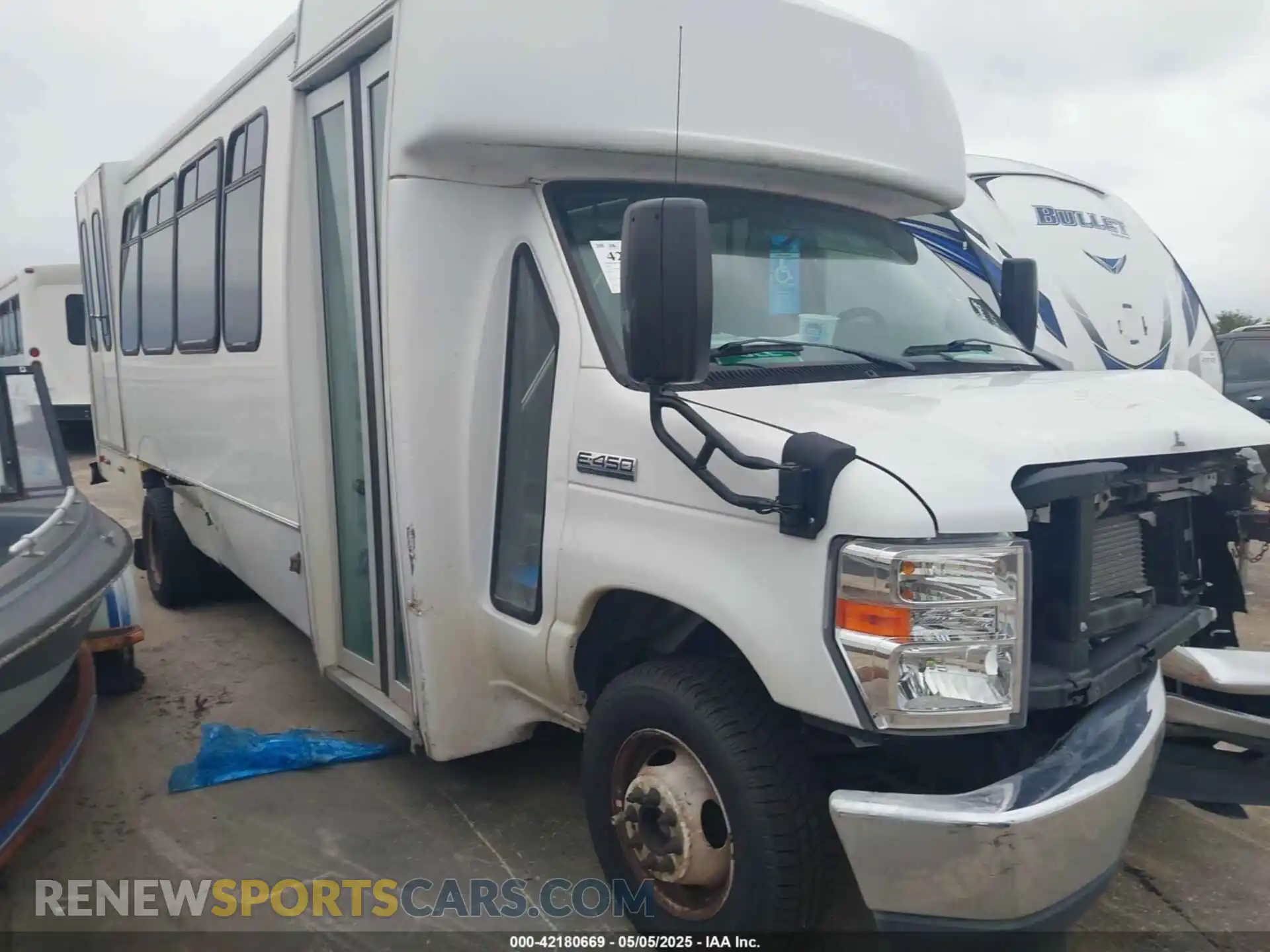 1 Photograph of a damaged car 1FDFE4FN5NDC21725 FORD E-450 CUTAWAY 2022