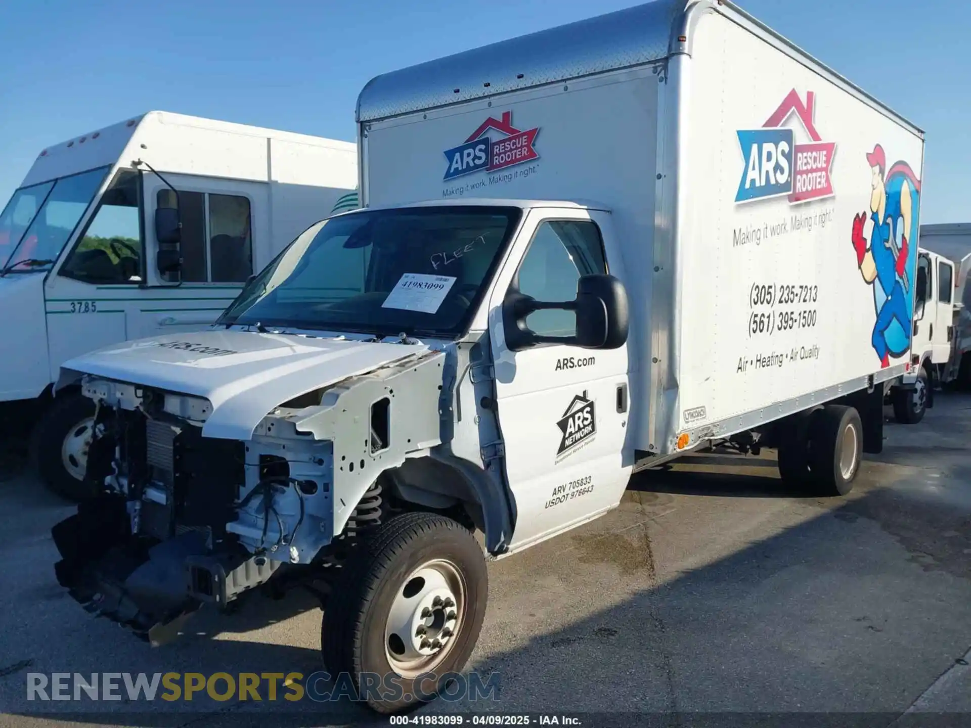 2 Photograph of a damaged car 1FDXE4FN9RDD08098 FORD E-450 CUTAWAY 2024
