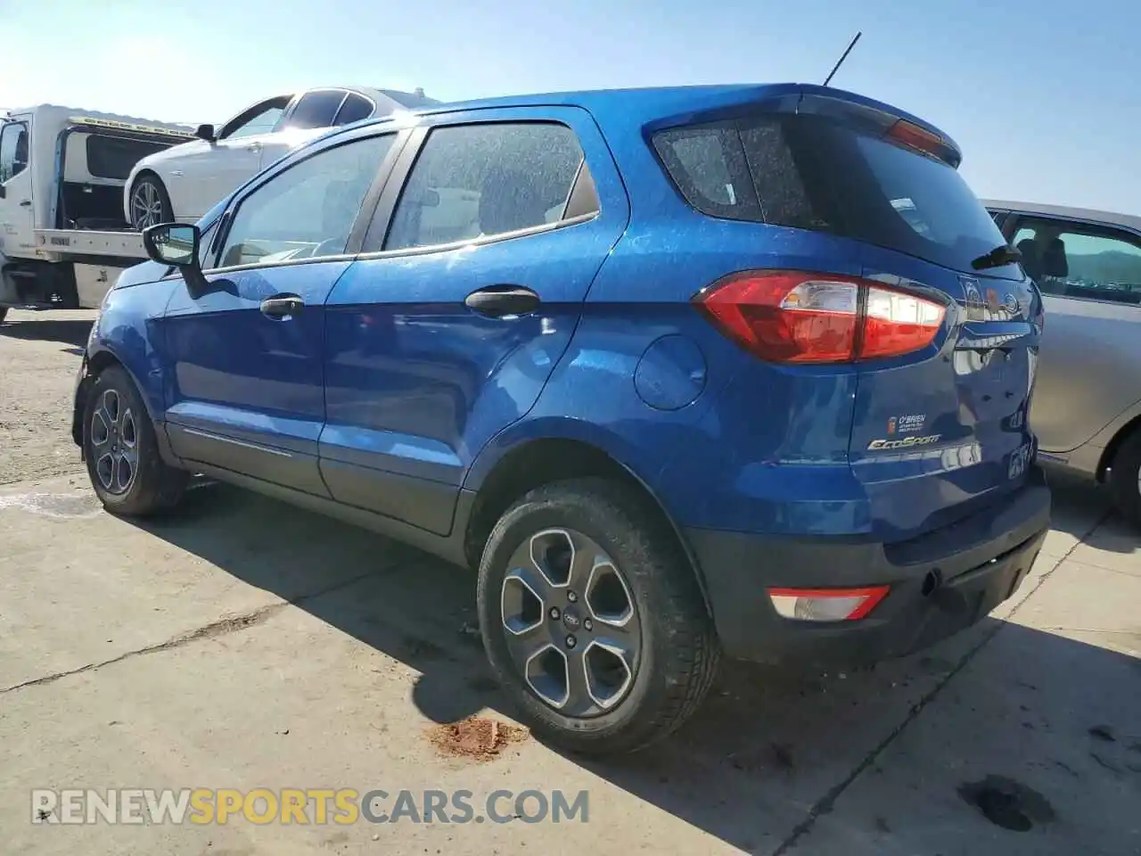 2 fotografías del automóvil dañado MAJ3S2FE3KC282938 FORD ECOSPORT 2019