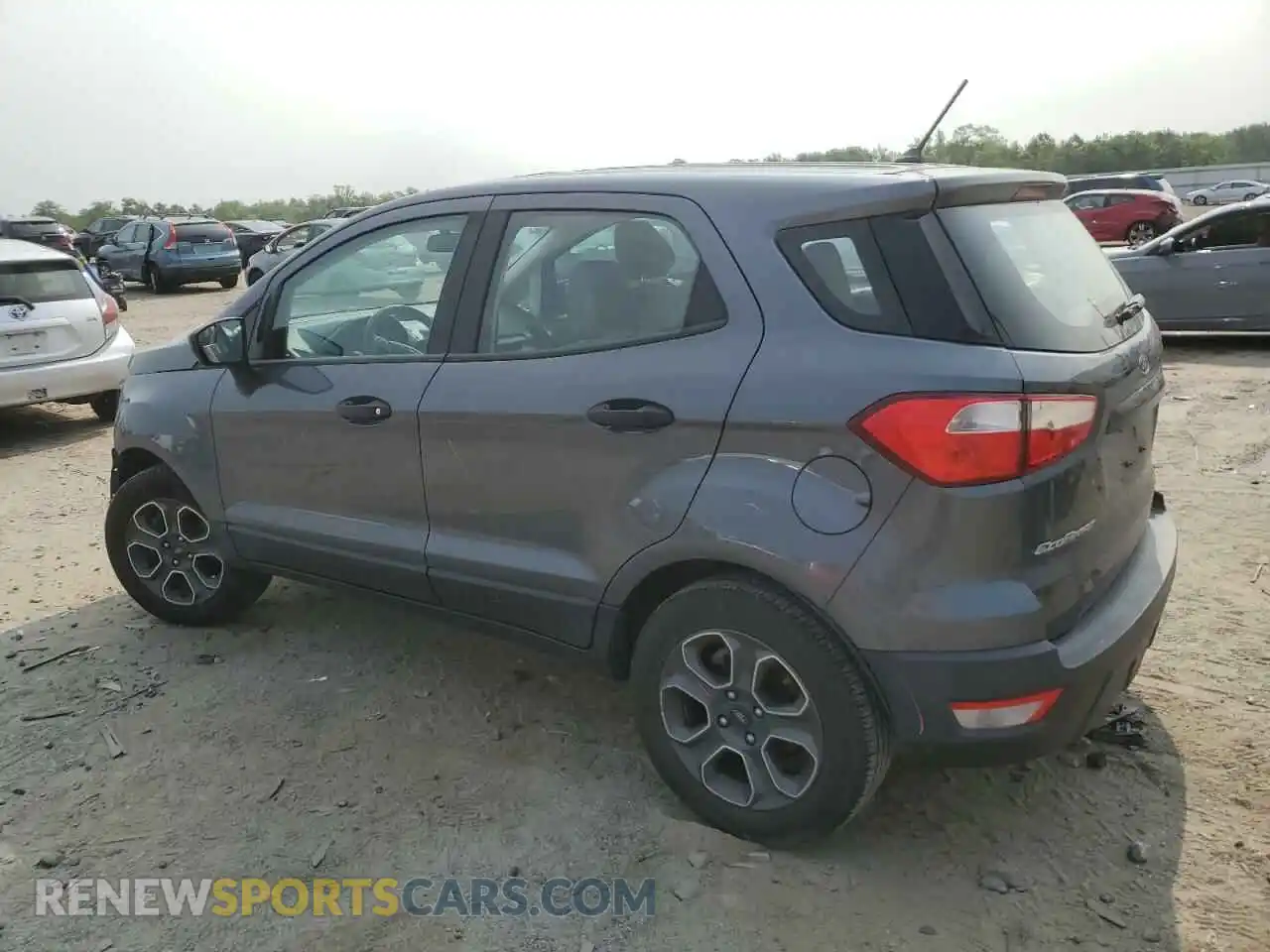 2 fotografías del automóvil dañado MAJ3S2FE6KC283629 FORD ECOSPORT 2019
