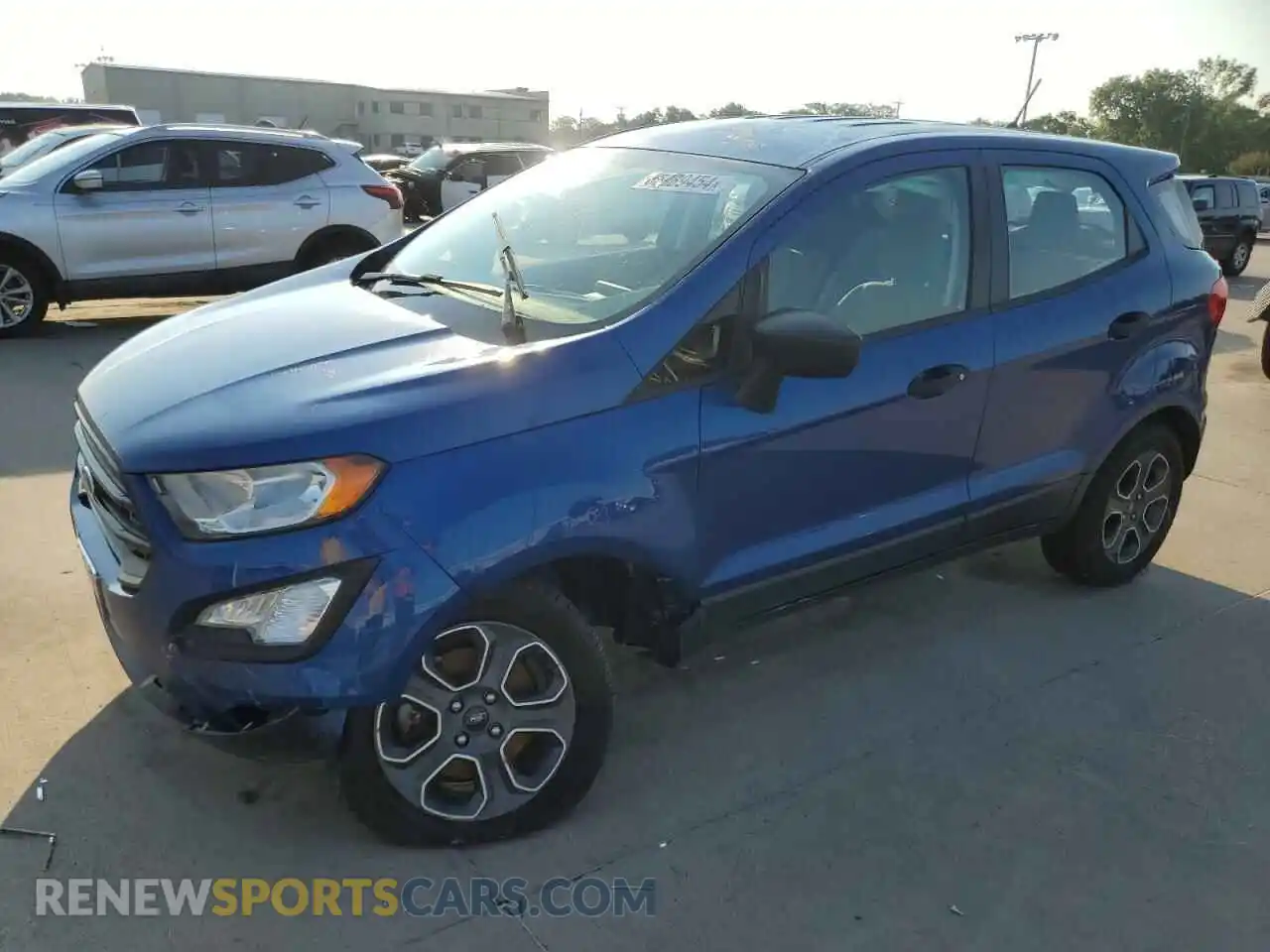 1 Photograph of a damaged car MAJ3S2FEXKC271709 FORD ECOSPORT 2019