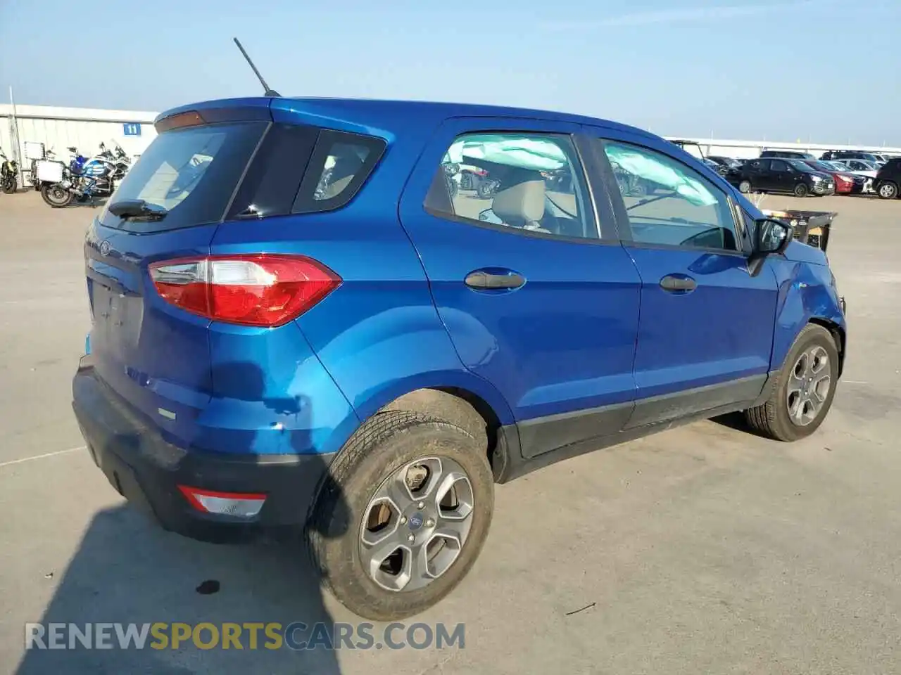 3 Photograph of a damaged car MAJ3S2FEXKC271709 FORD ECOSPORT 2019