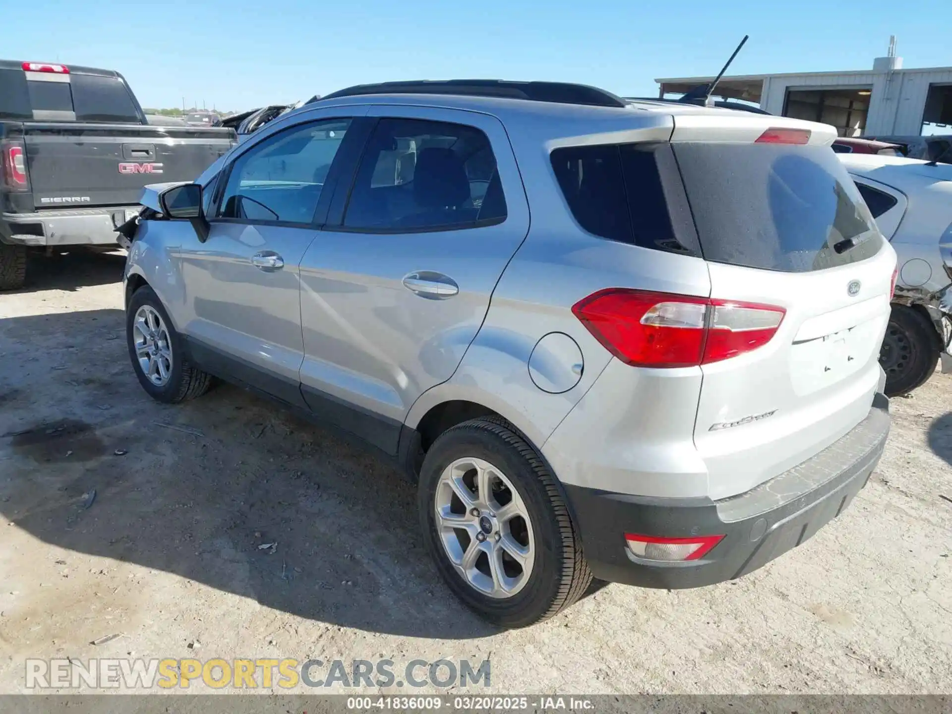 3 fotografías del automóvil dañado MAJ3S2GE3KC269072 FORD ECOSPORT 2019