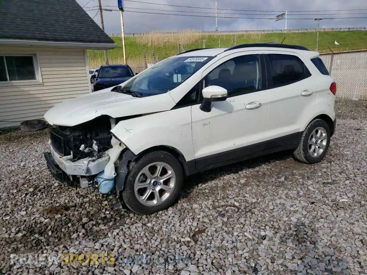 1 Photograph of a damaged car MAJ3S2GE4KC299519 FORD ECOSPORT 2019