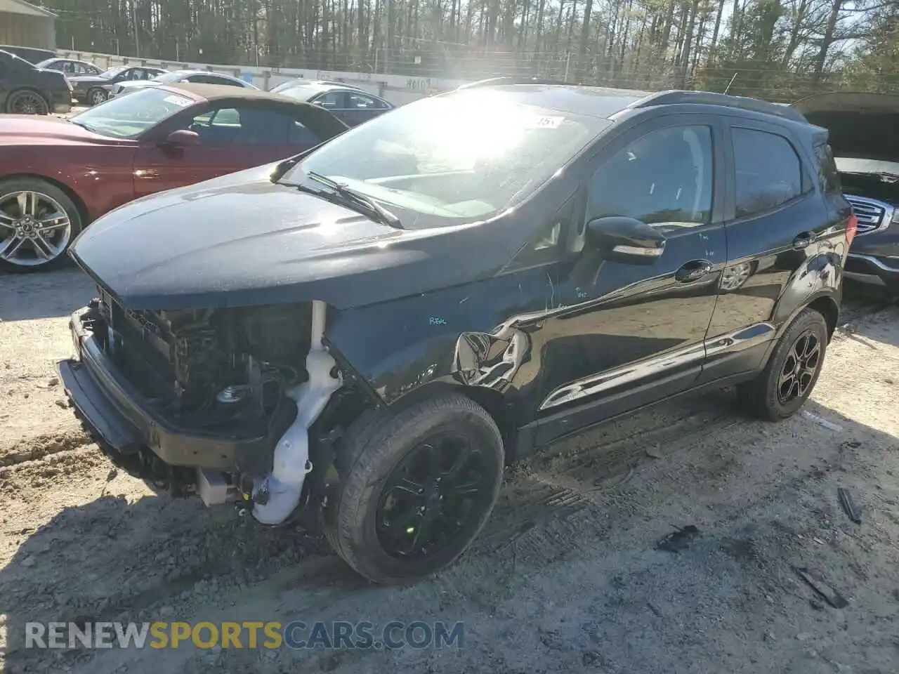 1 Фотография поврежденного автомобиля MAJ3S2GE9KC257783 FORD ECOSPORT 2019