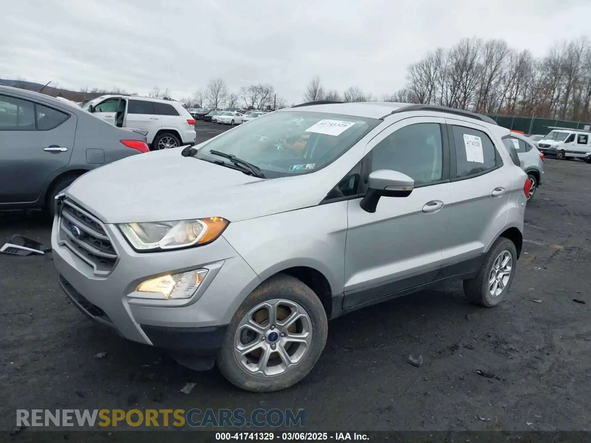 2 Photograph of a damaged car MAJ6S3GL2KC263846 FORD ECOSPORT 2019