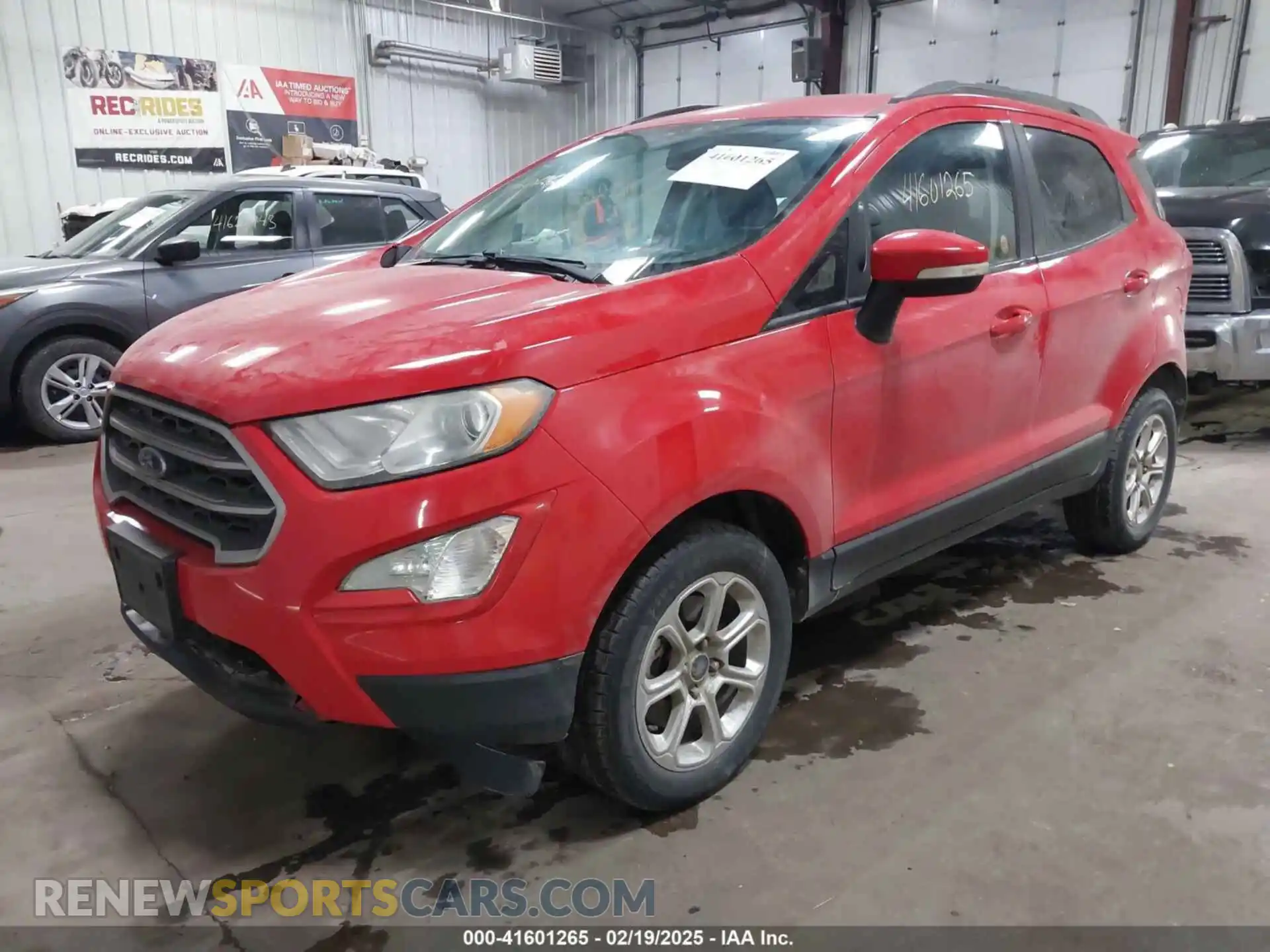 2 Photograph of a damaged car MAJ6S3GL2KC290237 FORD ECOSPORT 2019