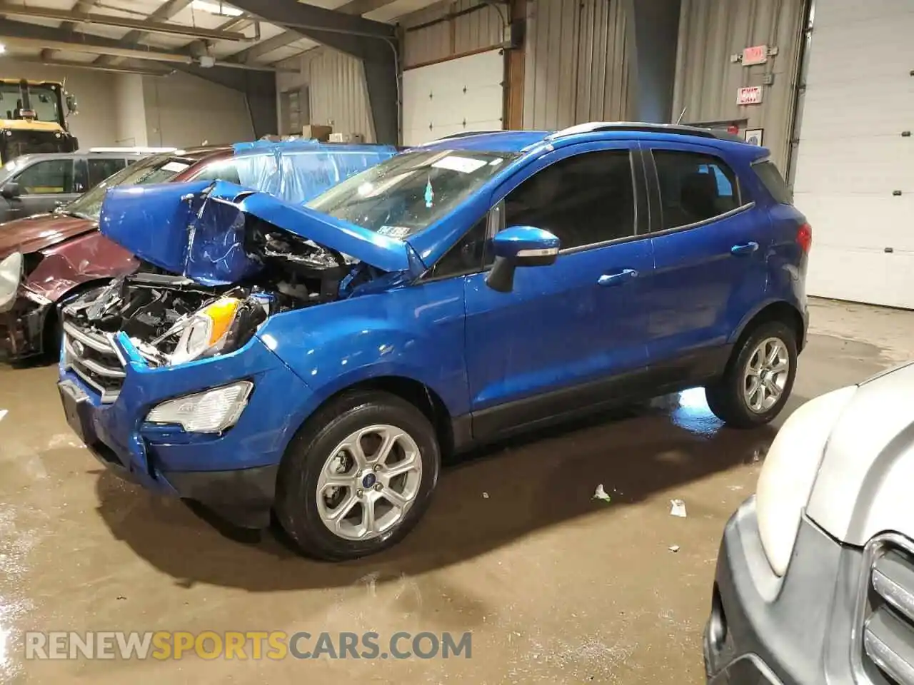 1 Photograph of a damaged car MAJ6S3GL8KC284801 FORD ECOSPORT 2019