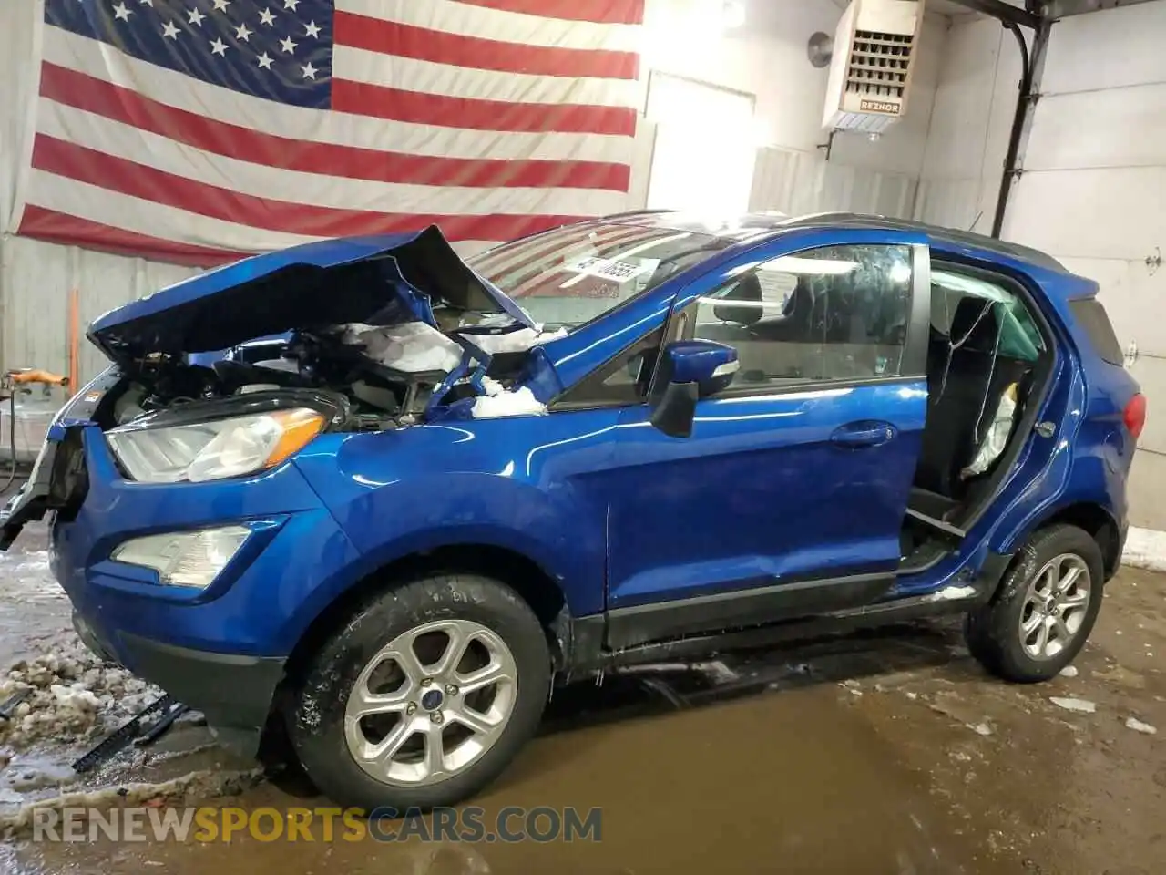 1 Photograph of a damaged car MAJ6S3GLXKC265649 FORD ECOSPORT 2019