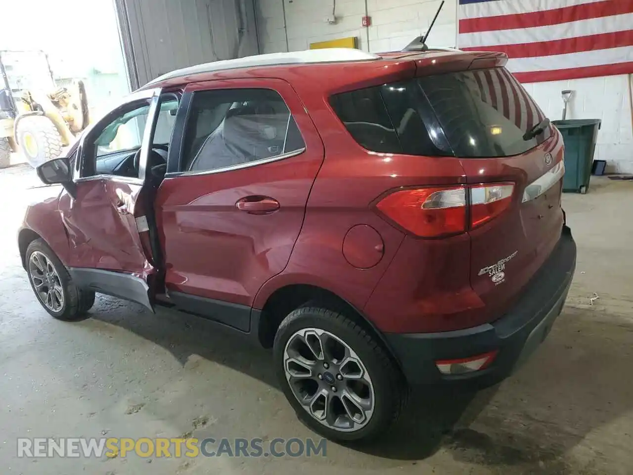 2 Photograph of a damaged car MAJ6S3KL7KC260254 FORD ECOSPORT 2019