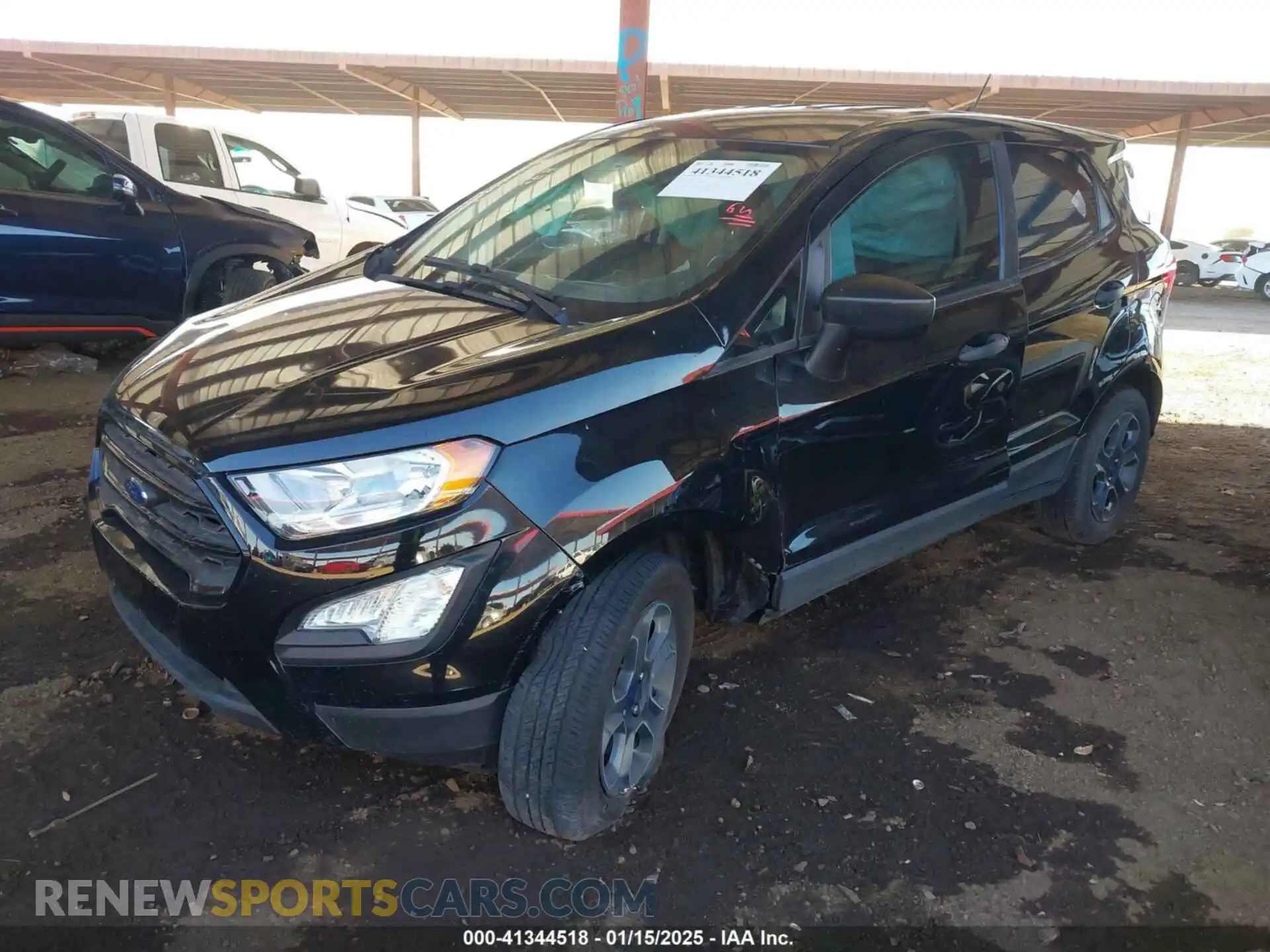2 Photograph of a damaged car MAJ3S2FE3LC377288 FORD ECOSPORT 2020